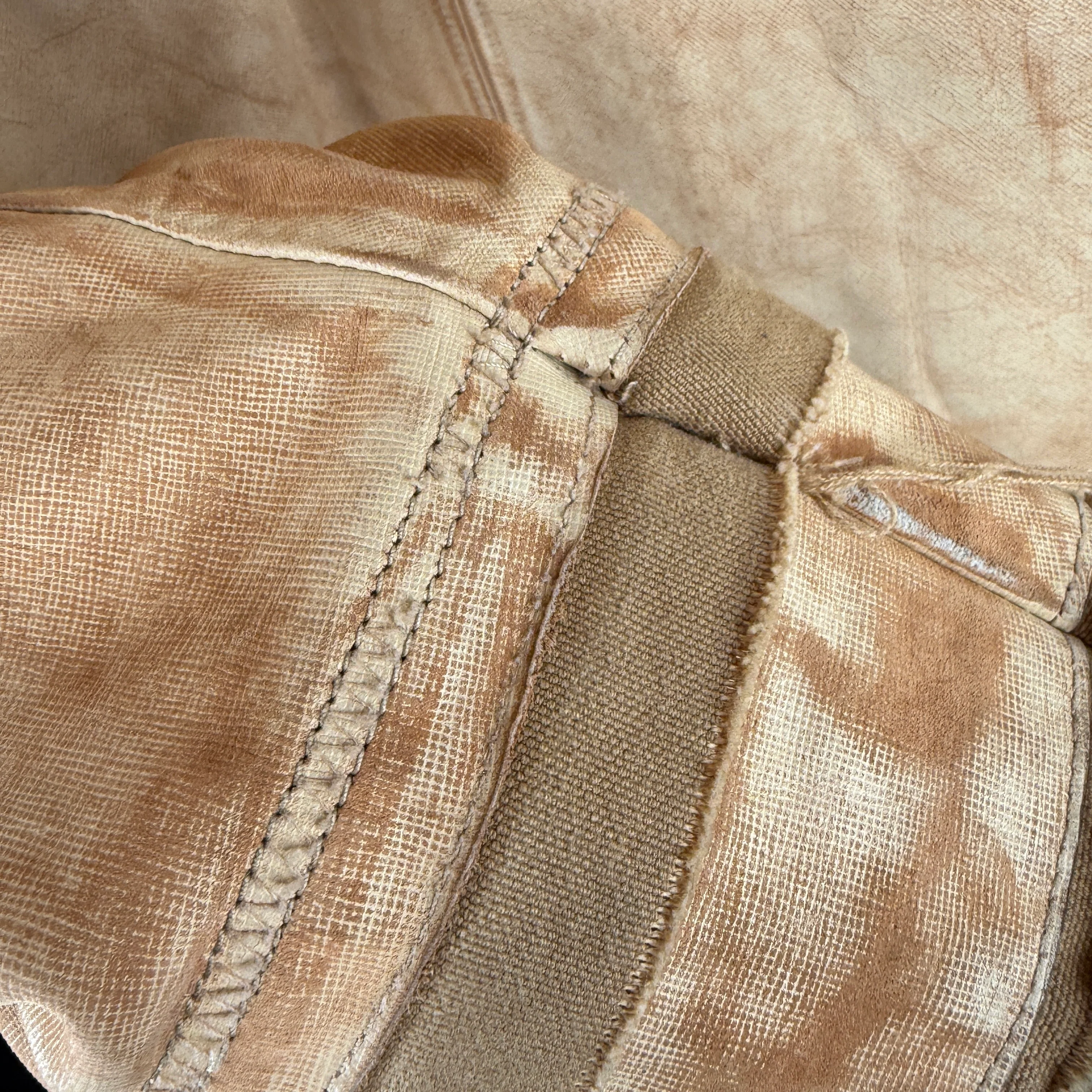 424 Leather Work Chore Jacket - Image 13
