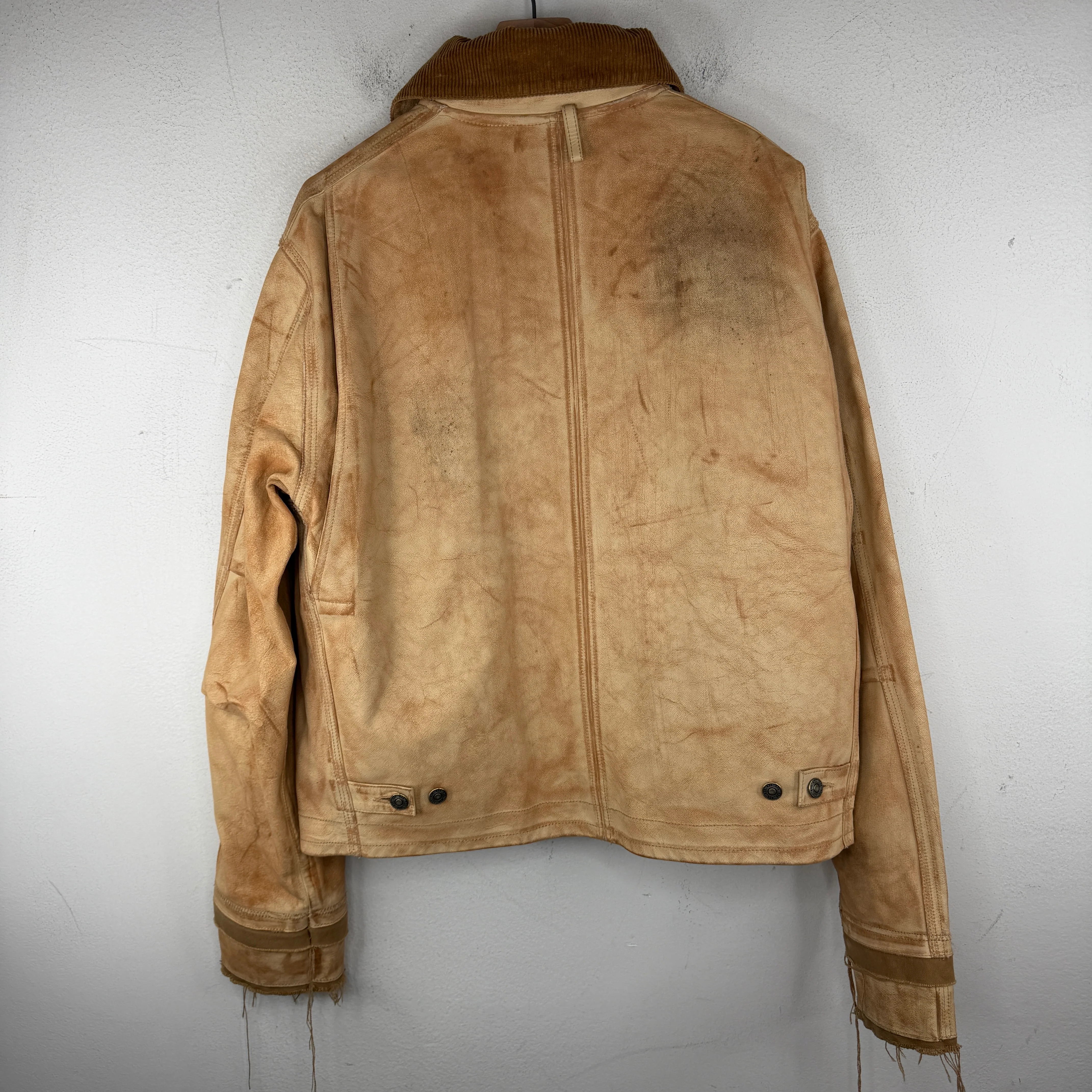 424 Leather Work Chore Jacket - Image 2
