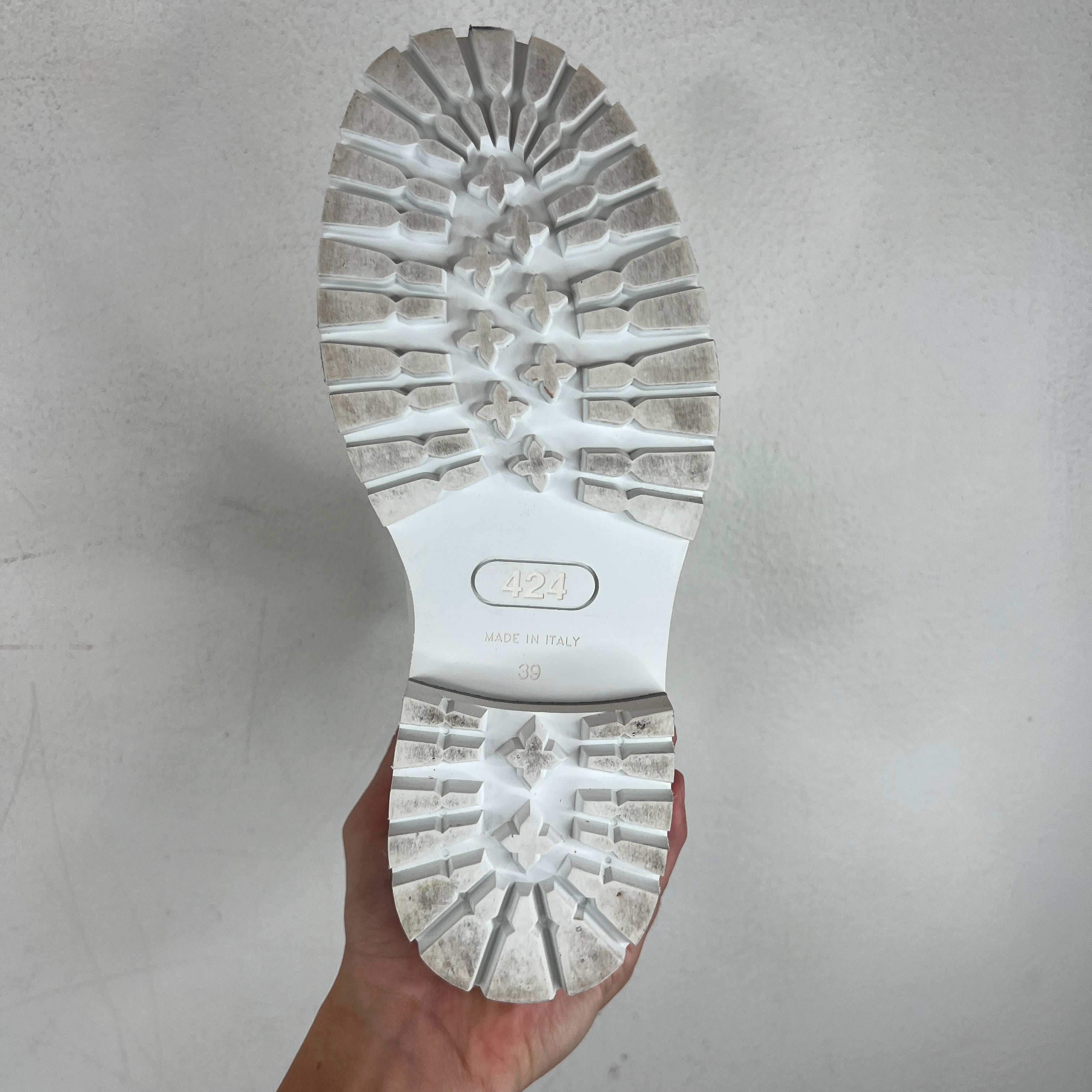 424 White Marathon Boots - Image 11