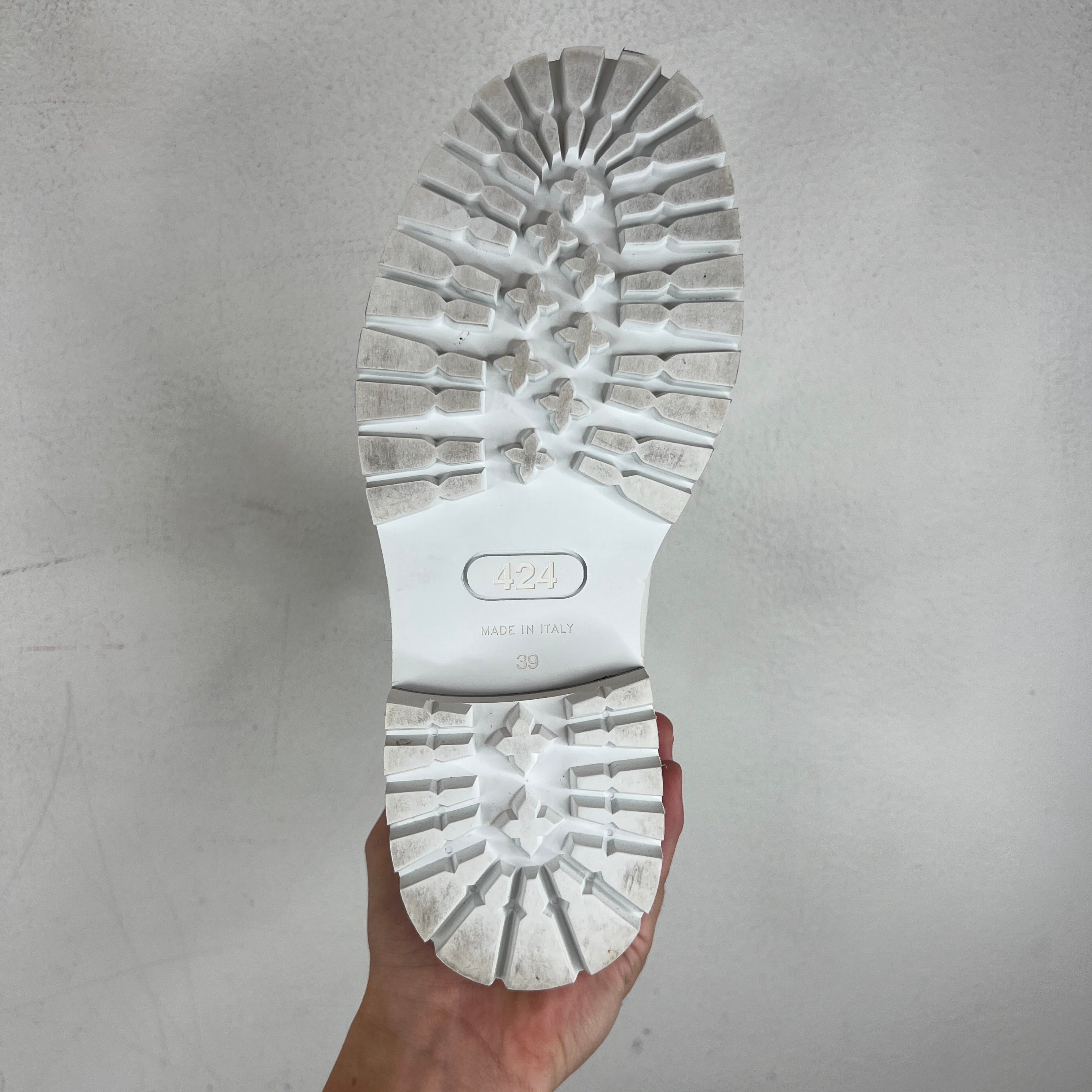 424 White Marathon Boots - Image 6