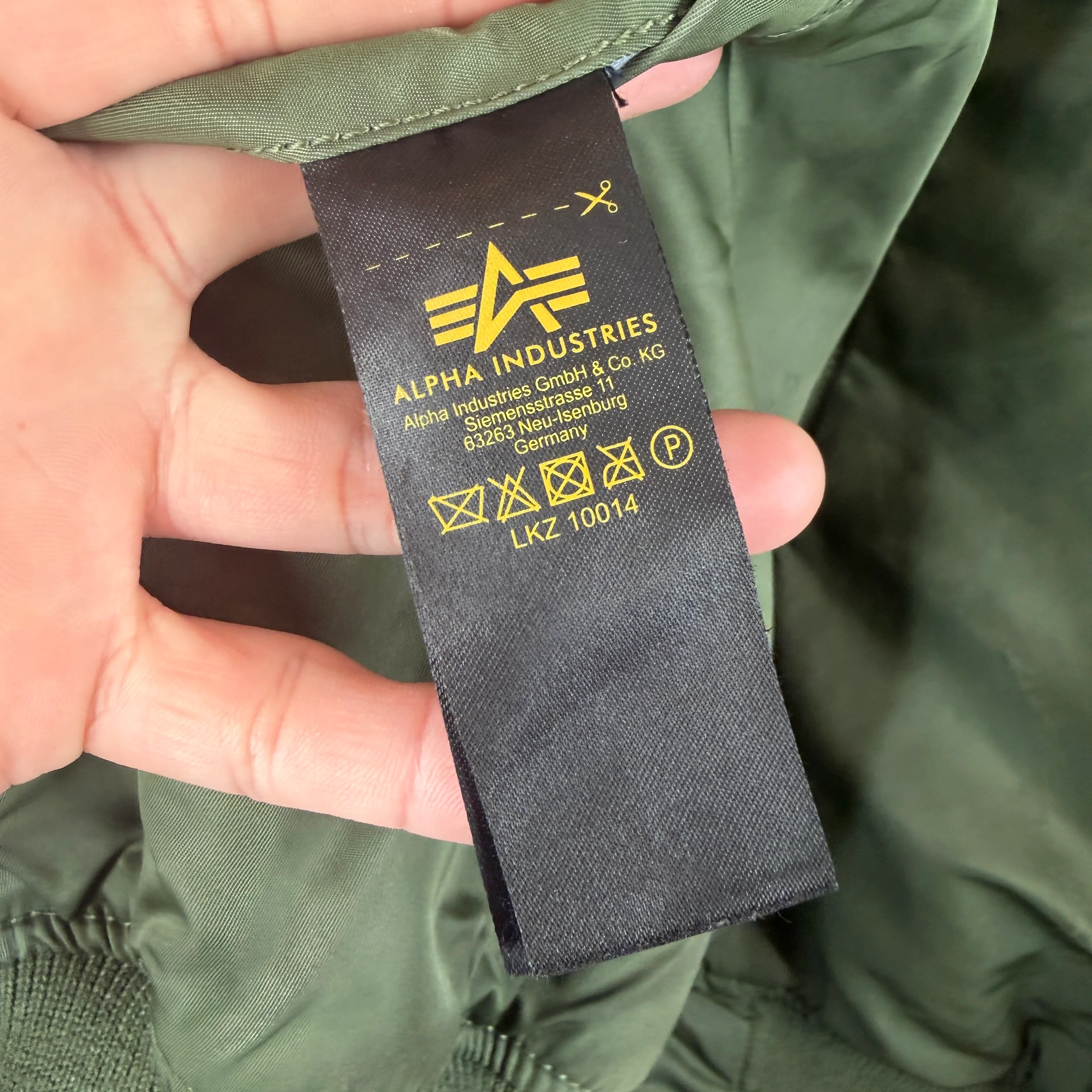 Alyx Alpha Industries Green Bomber Jacket - Image 4