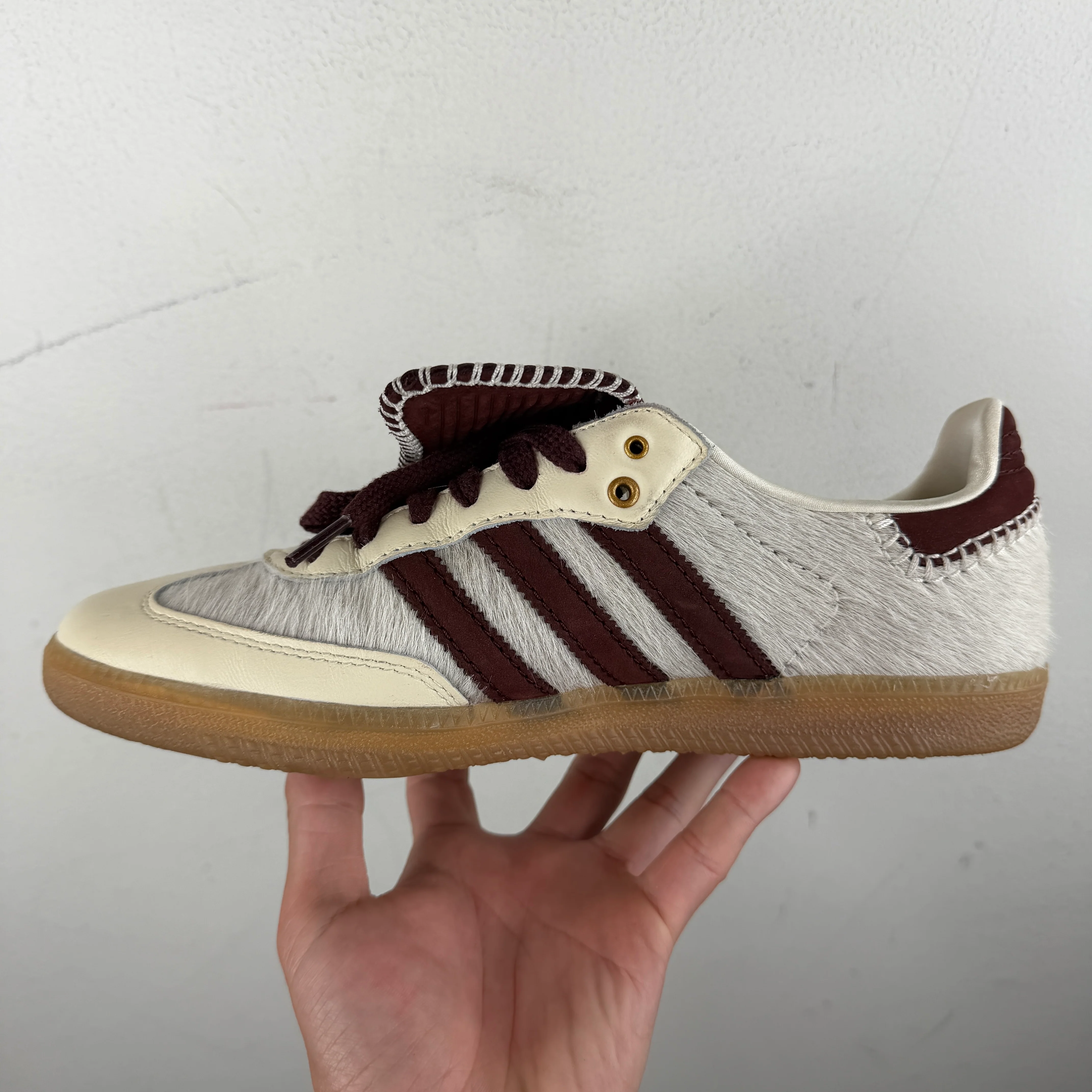 Wales Bonner Adidas Samba Pony Tonal Sneakers - Image 4