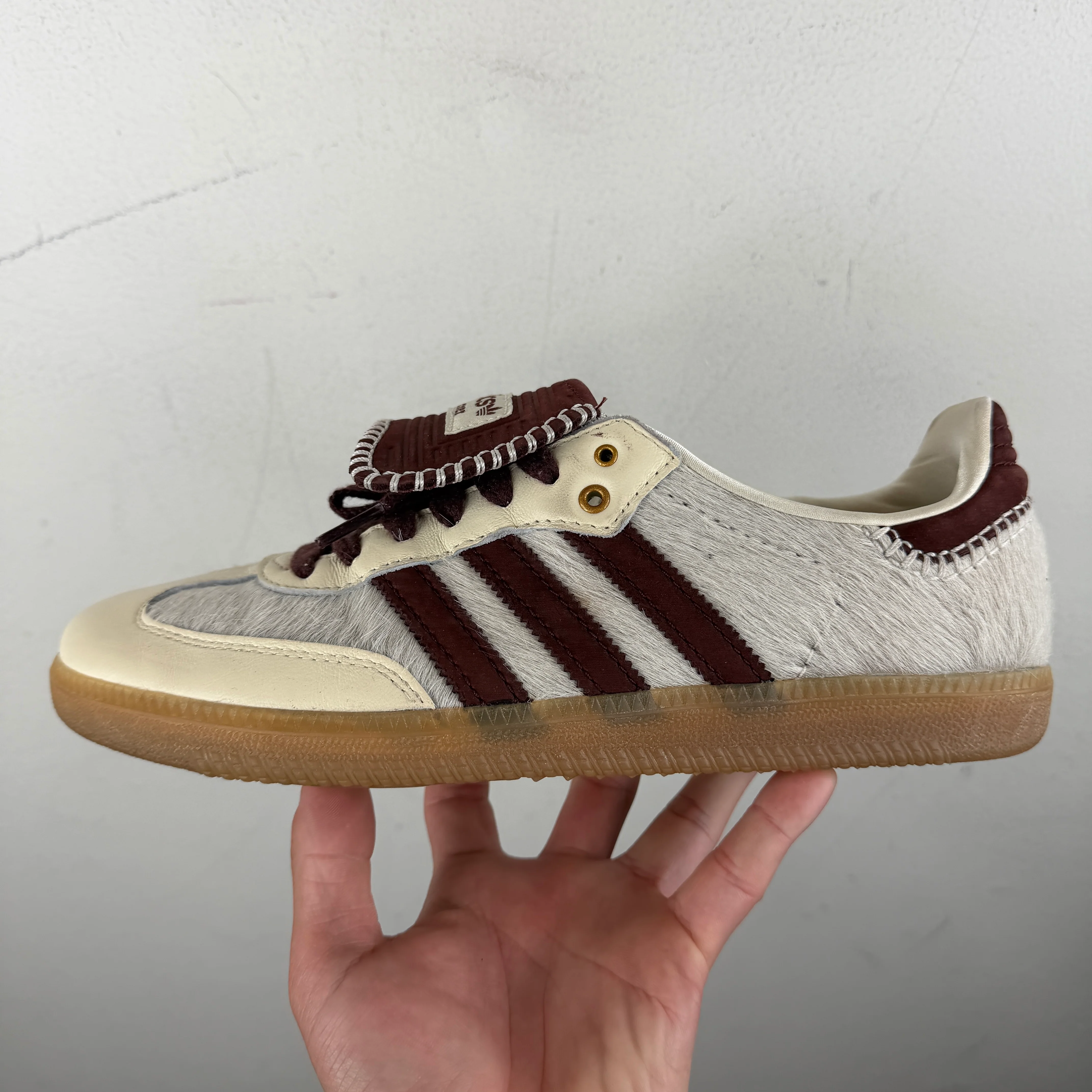 Wales Bonner Adidas Samba Pony Tonal Sneakers - Image 7