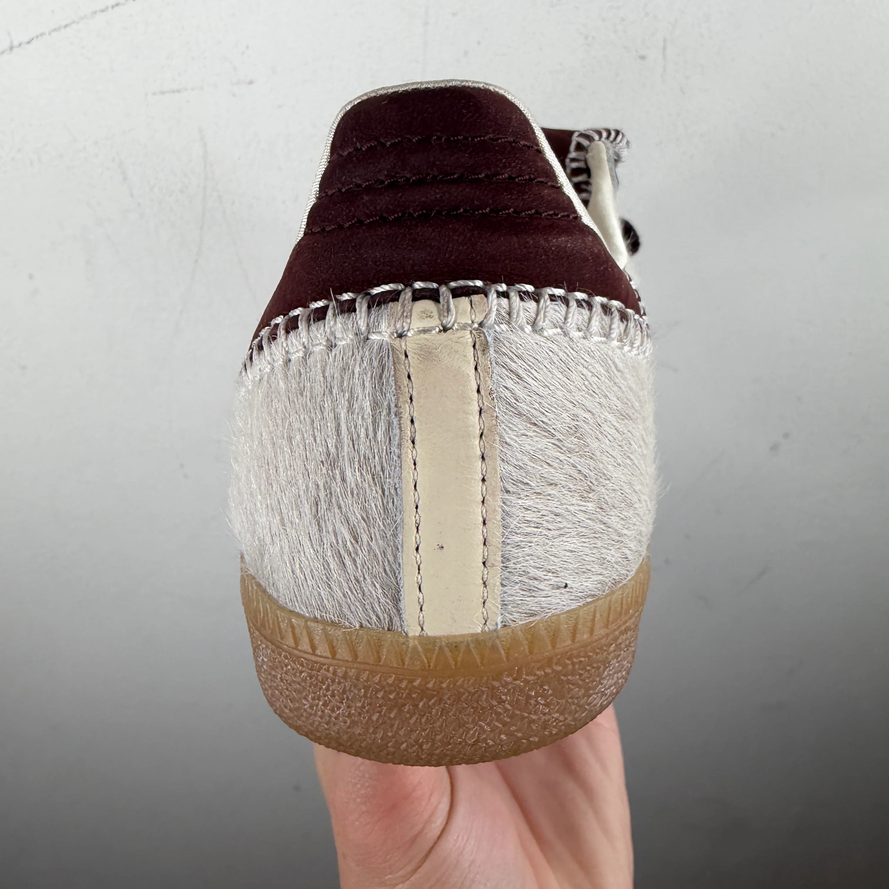 Wales Bonner Adidas Samba Pony Tonal Sneakers - Image 8