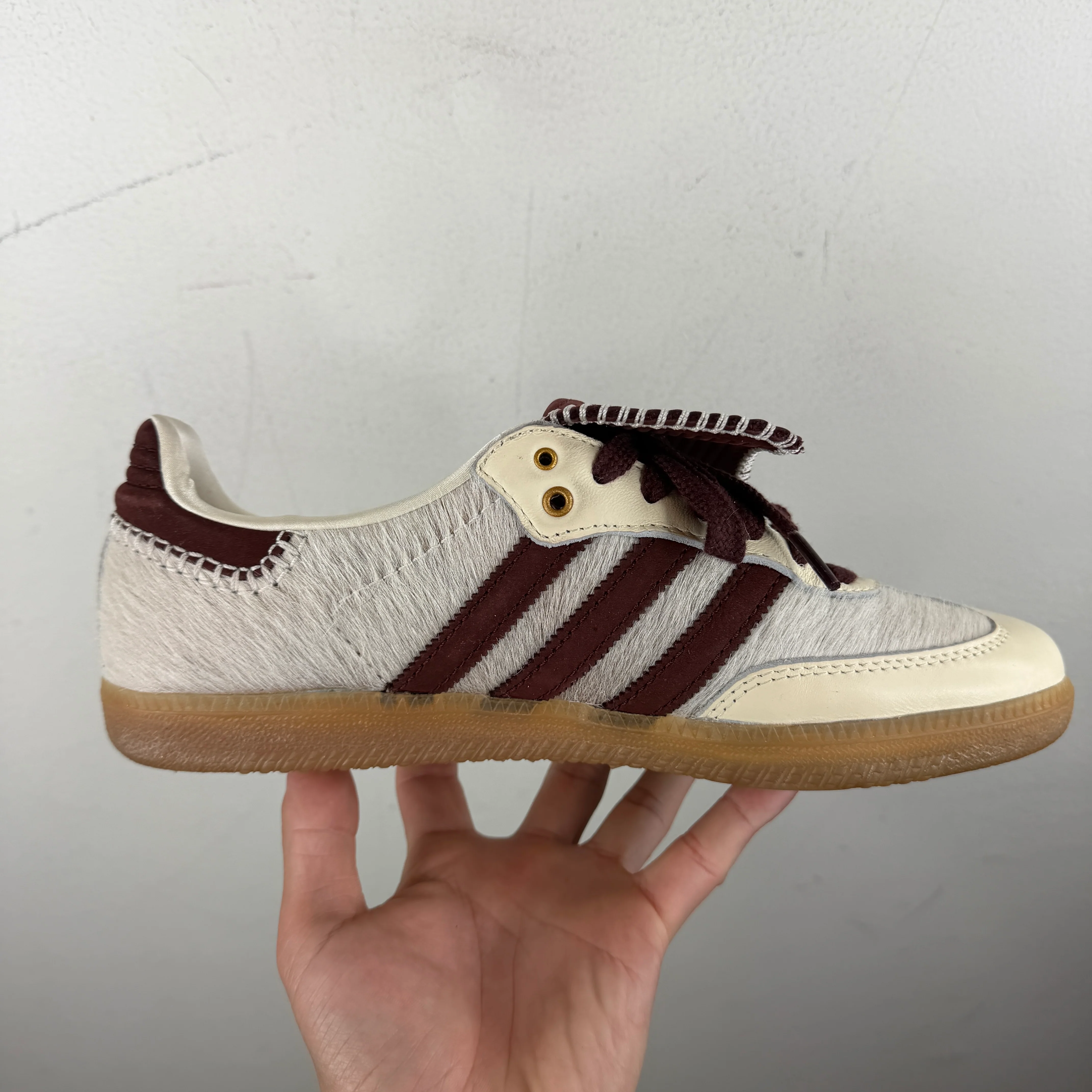 Wales Bonner Adidas Samba Pony Tonal Sneakers - Image 9