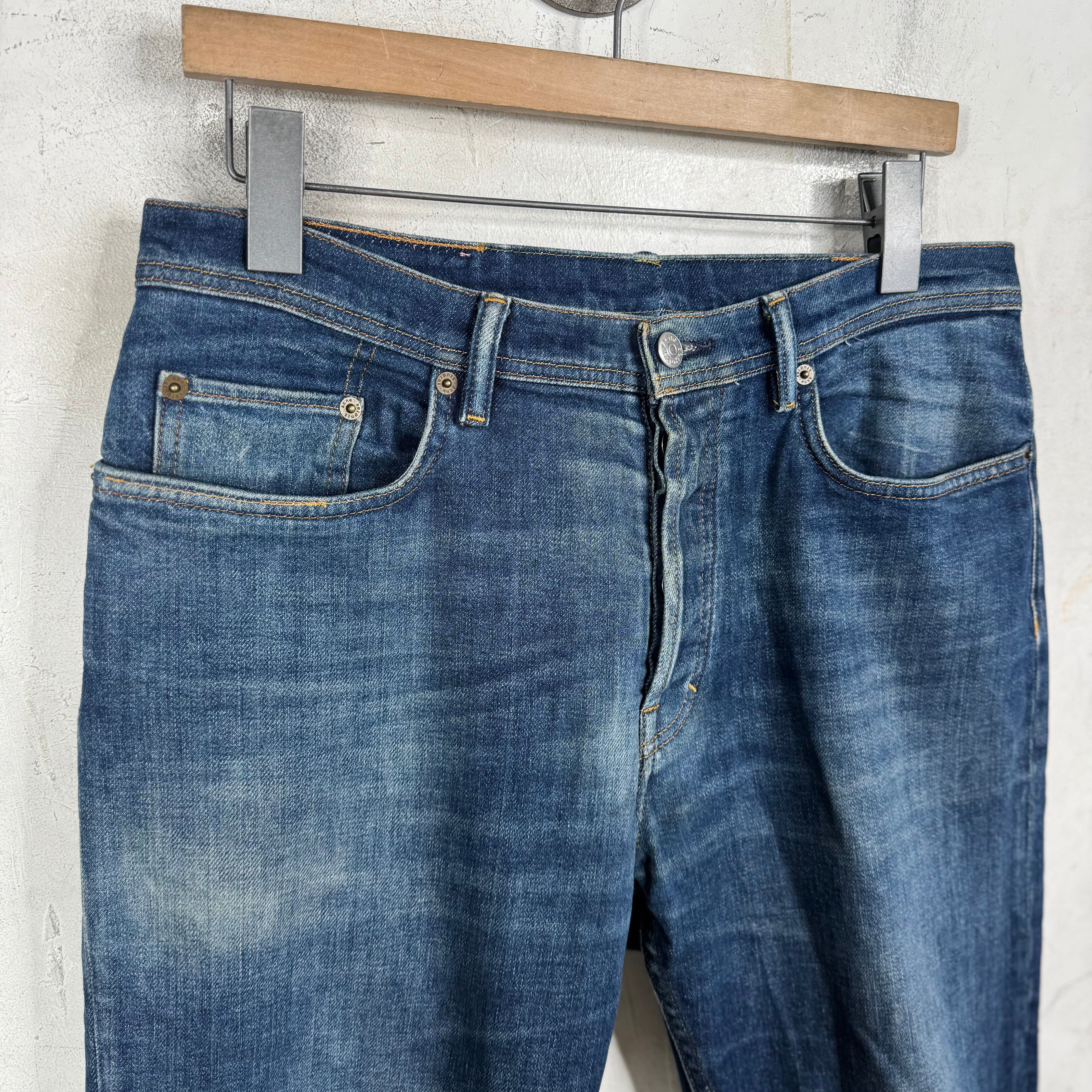 Acne Studios Dark Blue Jeans - Image 4