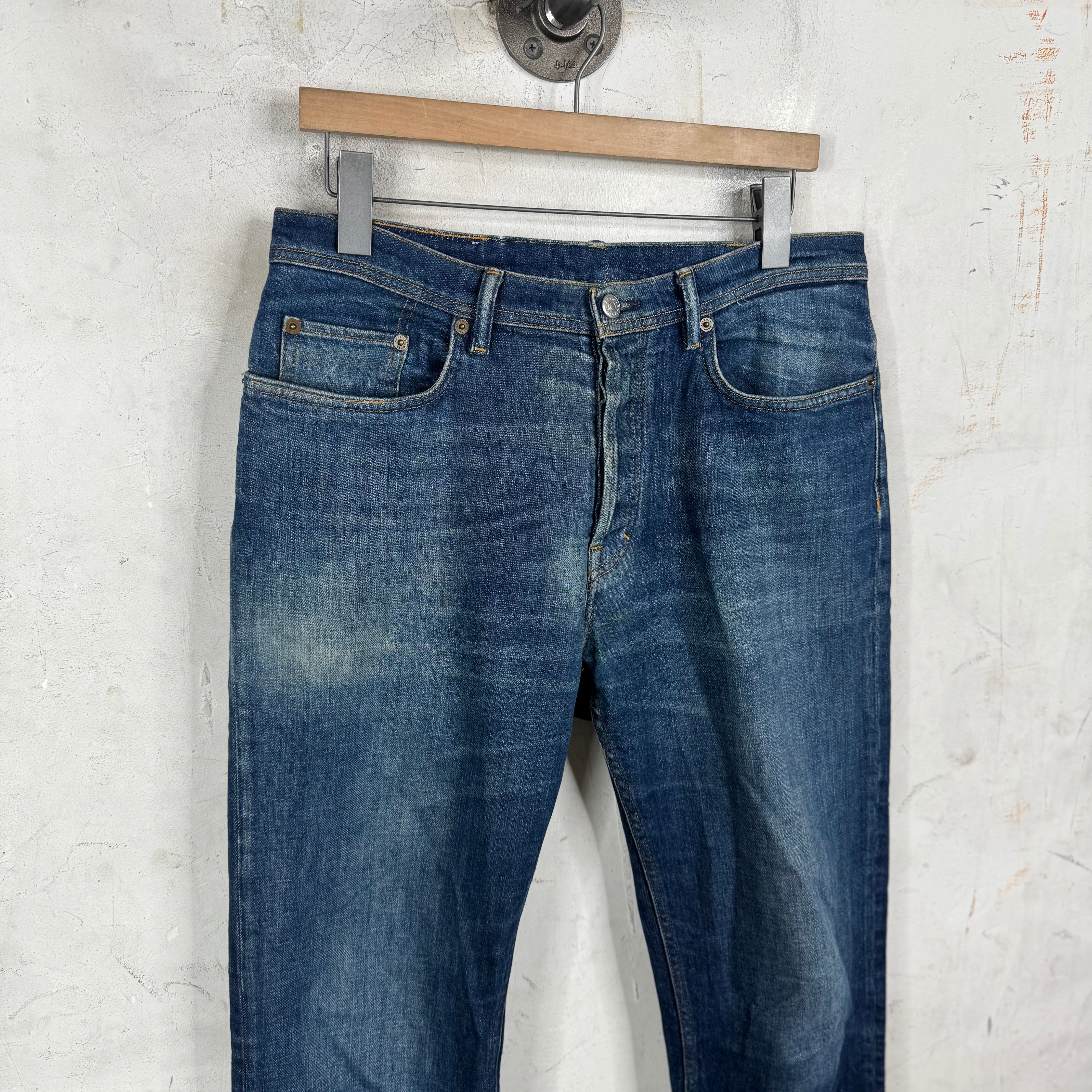 Acne Studios Dark Blue Jeans - Image 5