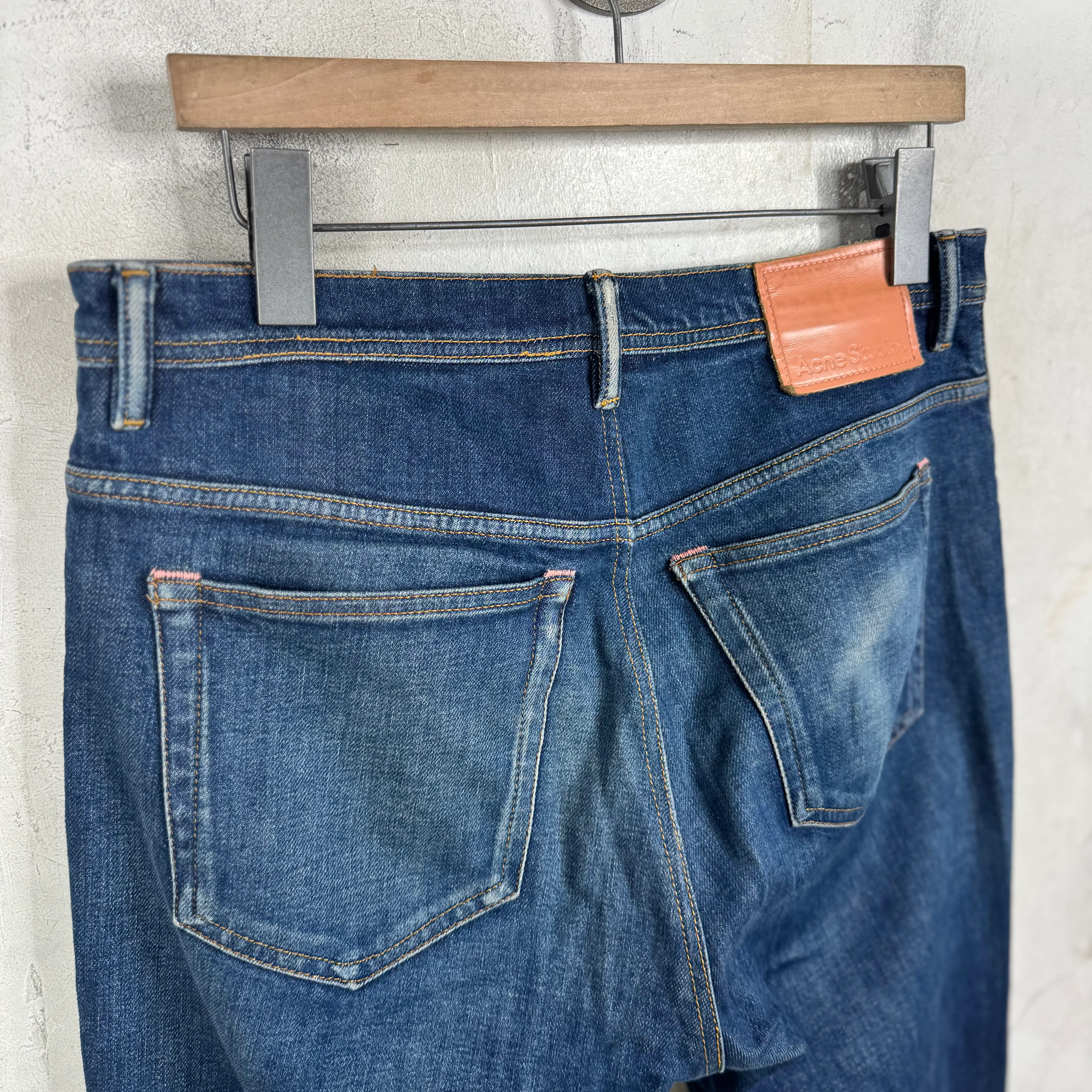 Acne Studios Dark Blue Jeans - Image 8