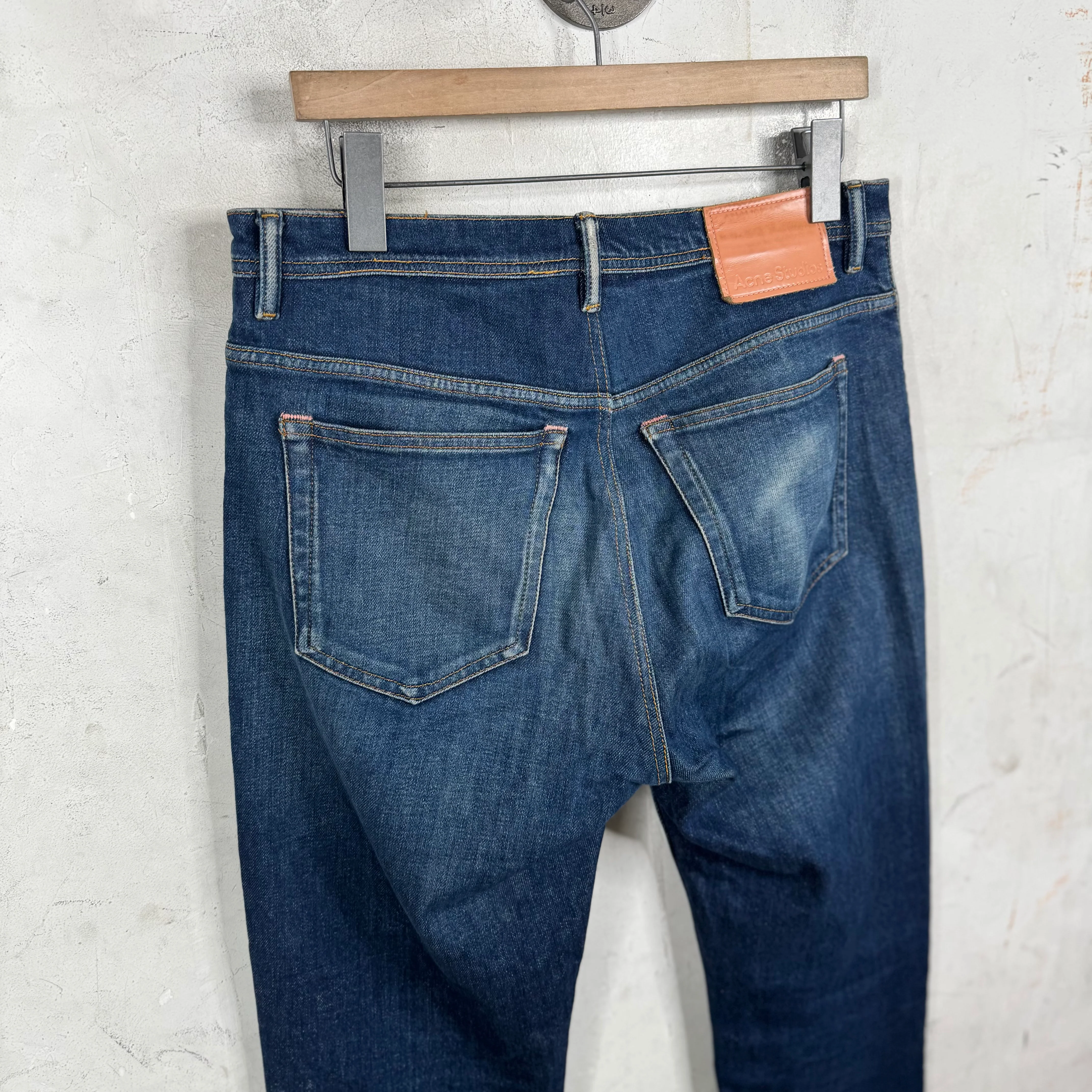 Acne Studios Dark Blue Jeans - Image 9