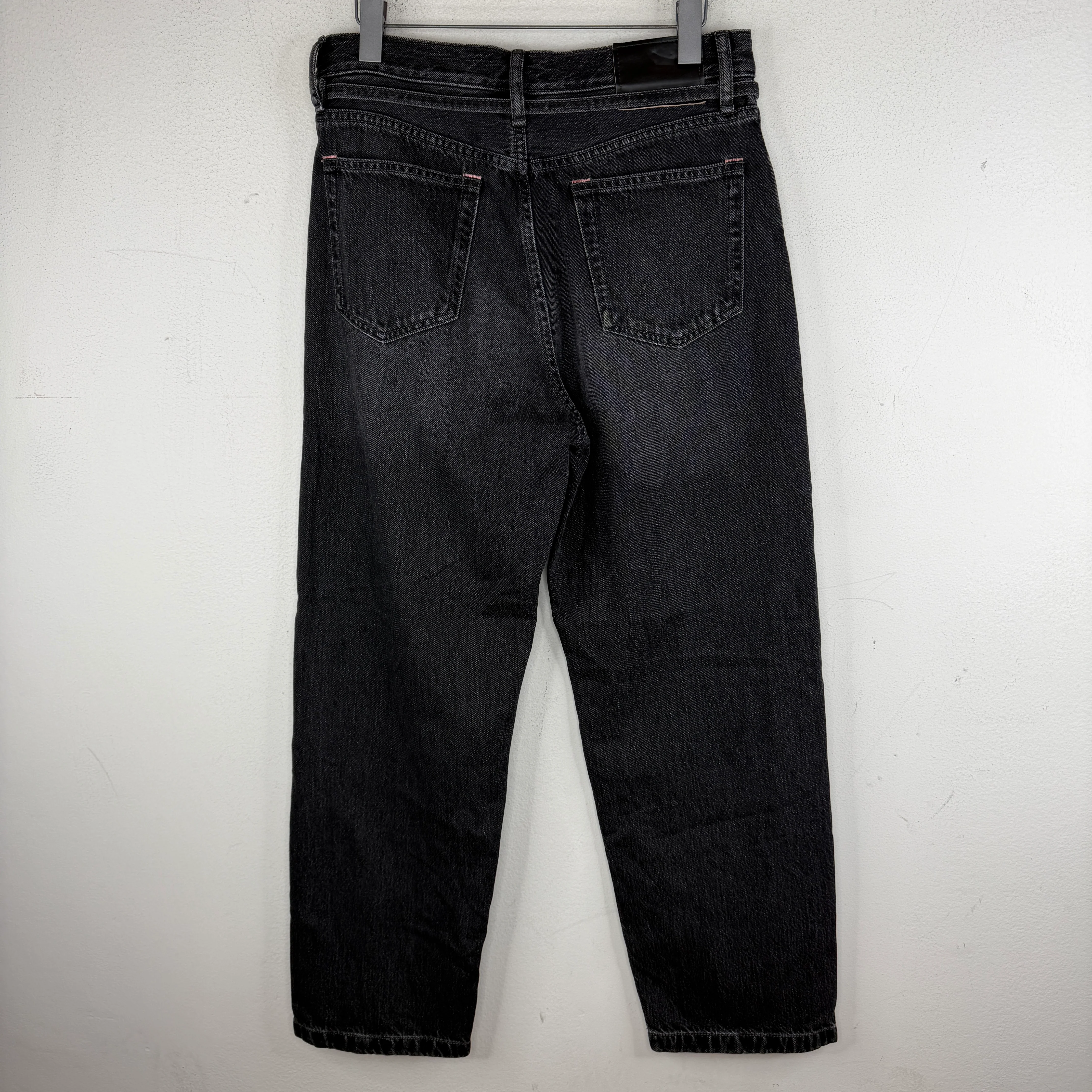 Acne Studios 1991 Toj Vintage Belted Black Jeans - Image 2