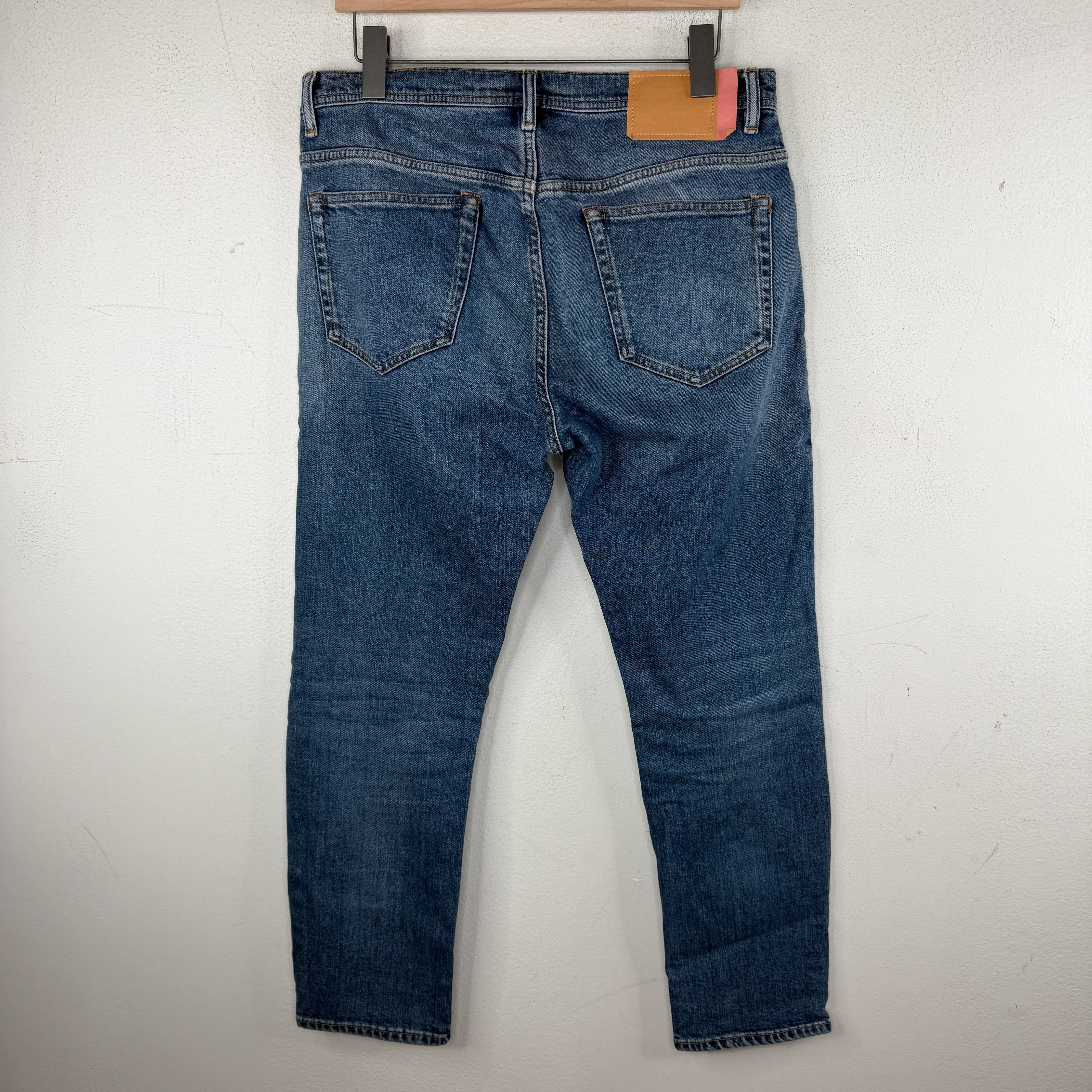 Acne Studios Bla Konst Blue Skinny Jeans - Image 2