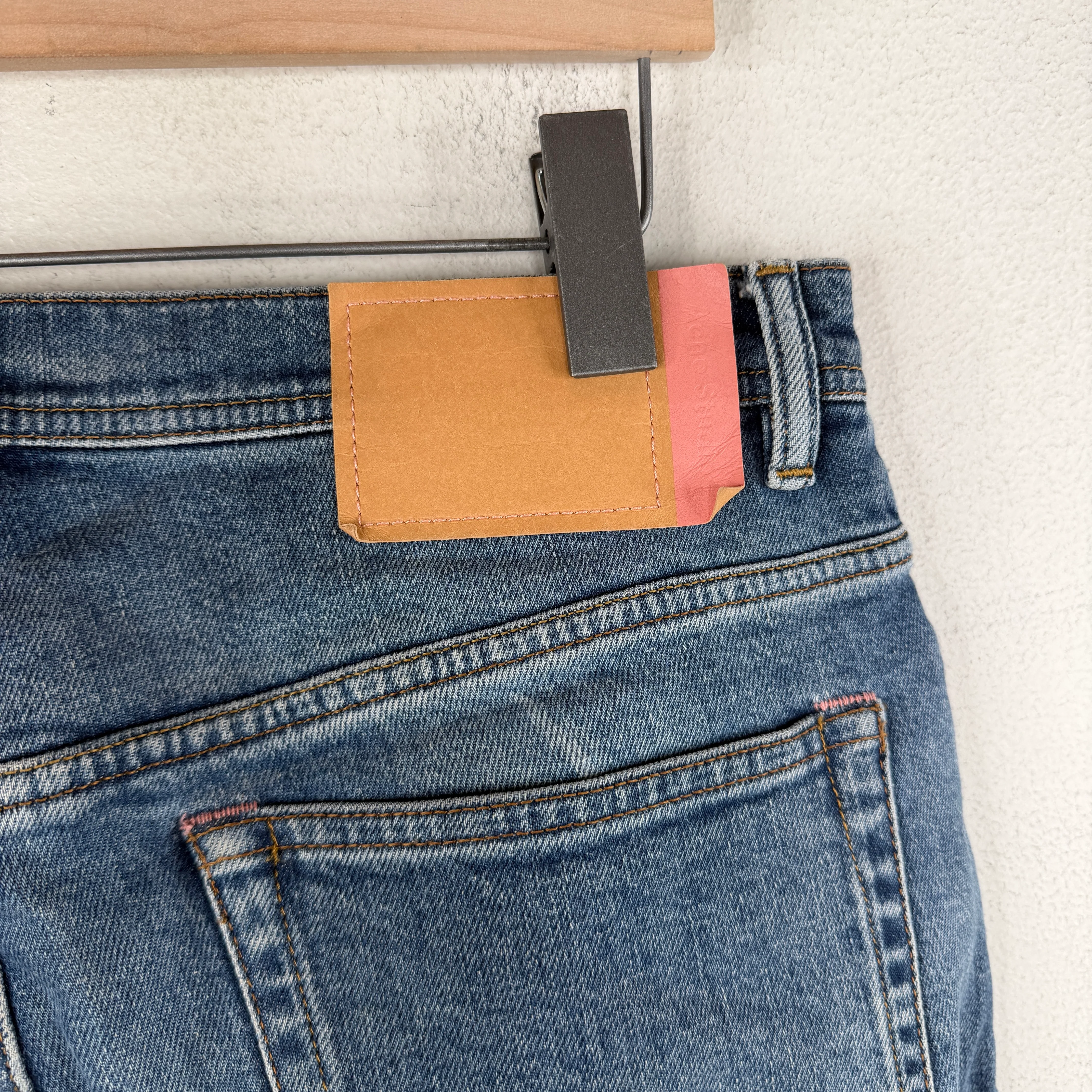 Acne Studios Bla Konst Blue Skinny Jeans - Image 8