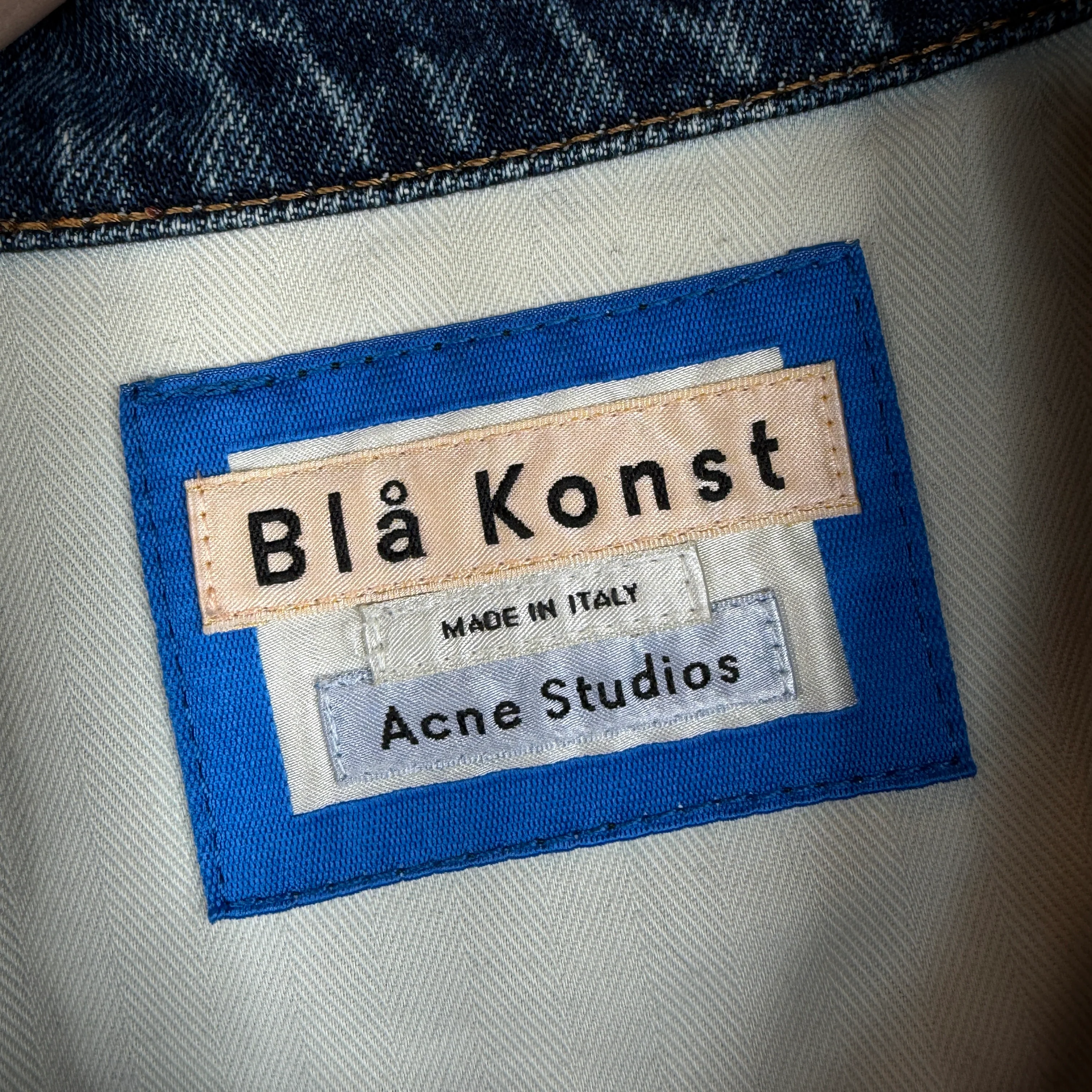 Acne Studios Bla Konst Denim Jacket - Image 3