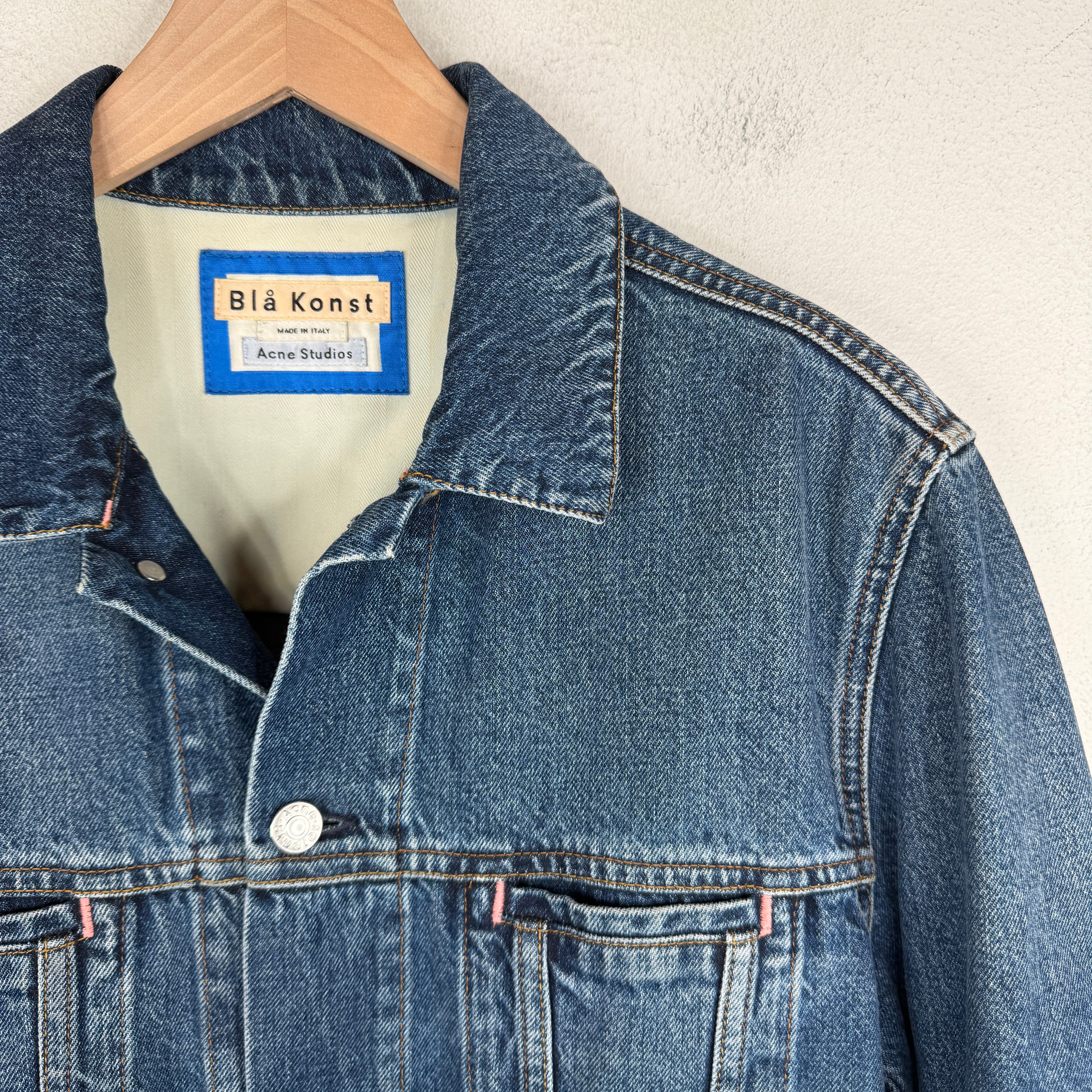 Acne Studios Bla Konst Denim Jacket - Image 7