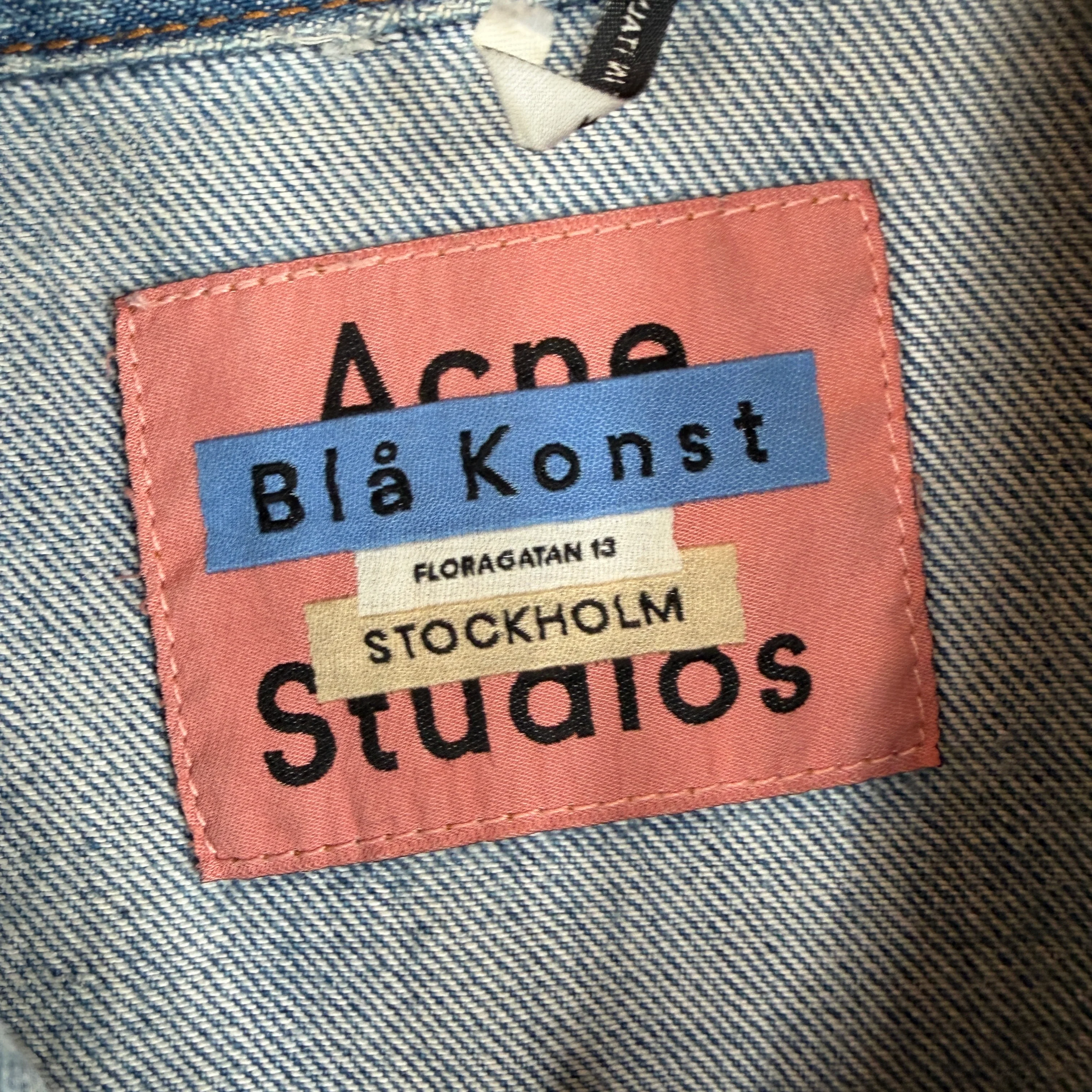 Acne Studios Bla Konst Denim Jacket - Image 3