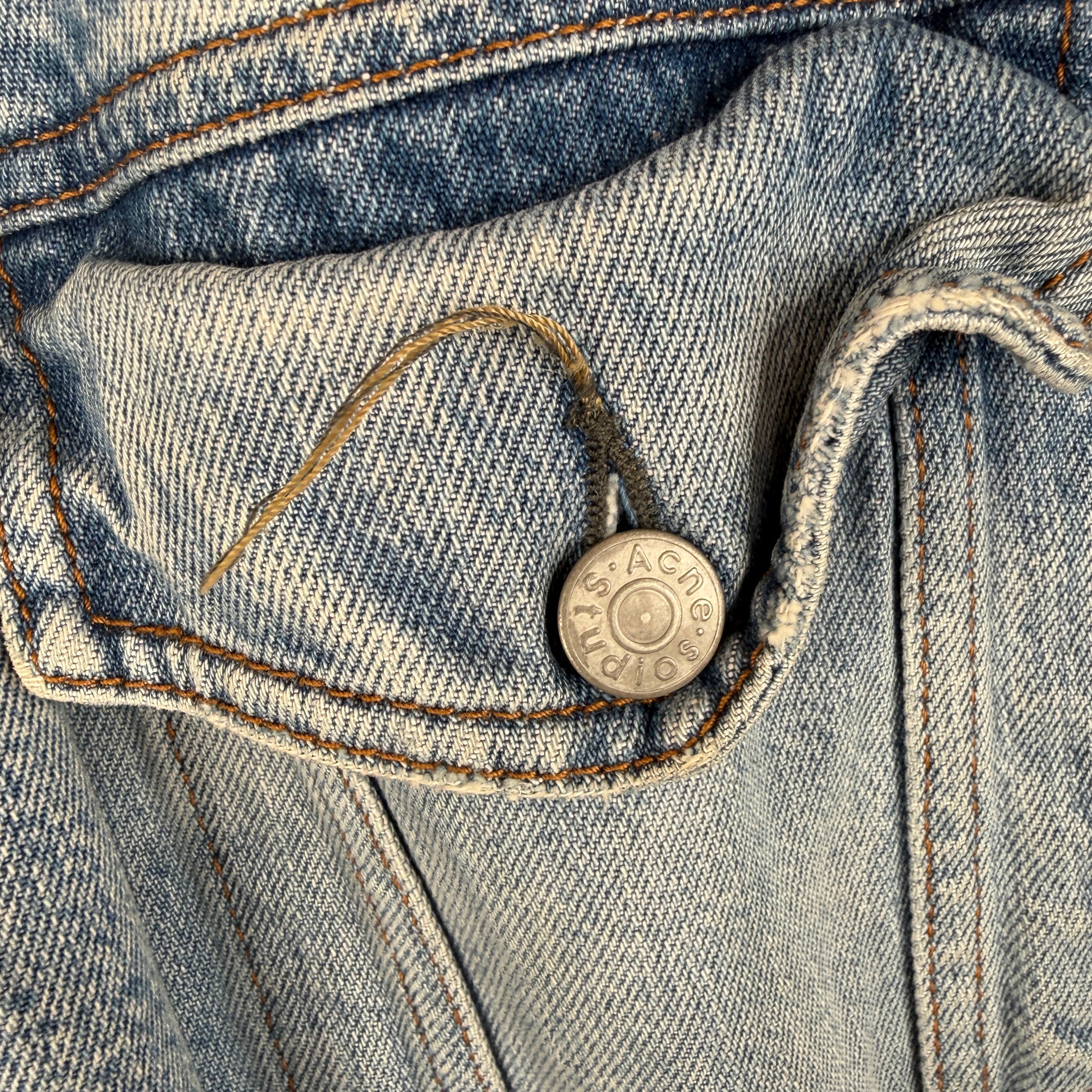Acne Studios Bla Konst Denim Jacket - Image 6