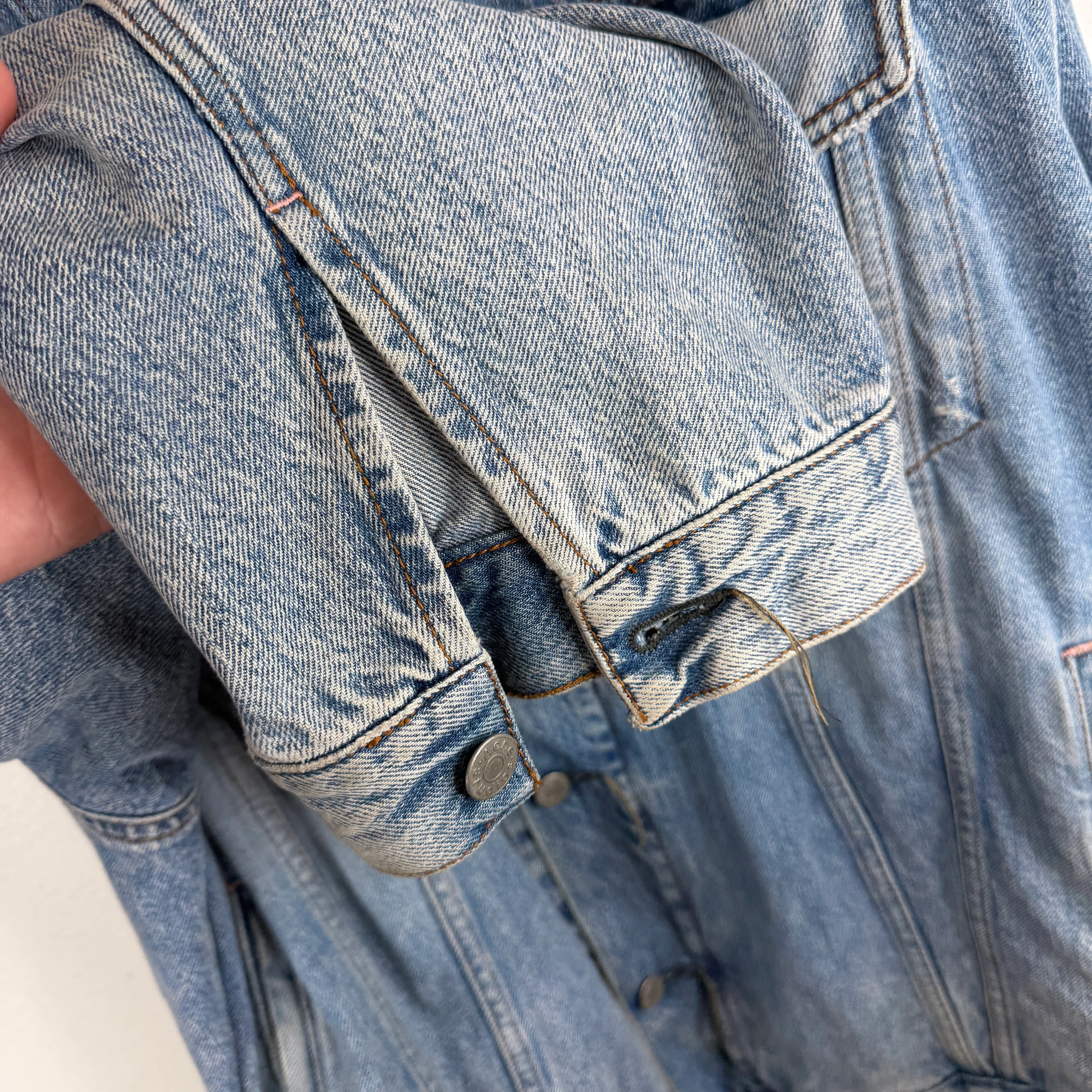 Acne Studios Bla Konst Denim Jacket - Image 7