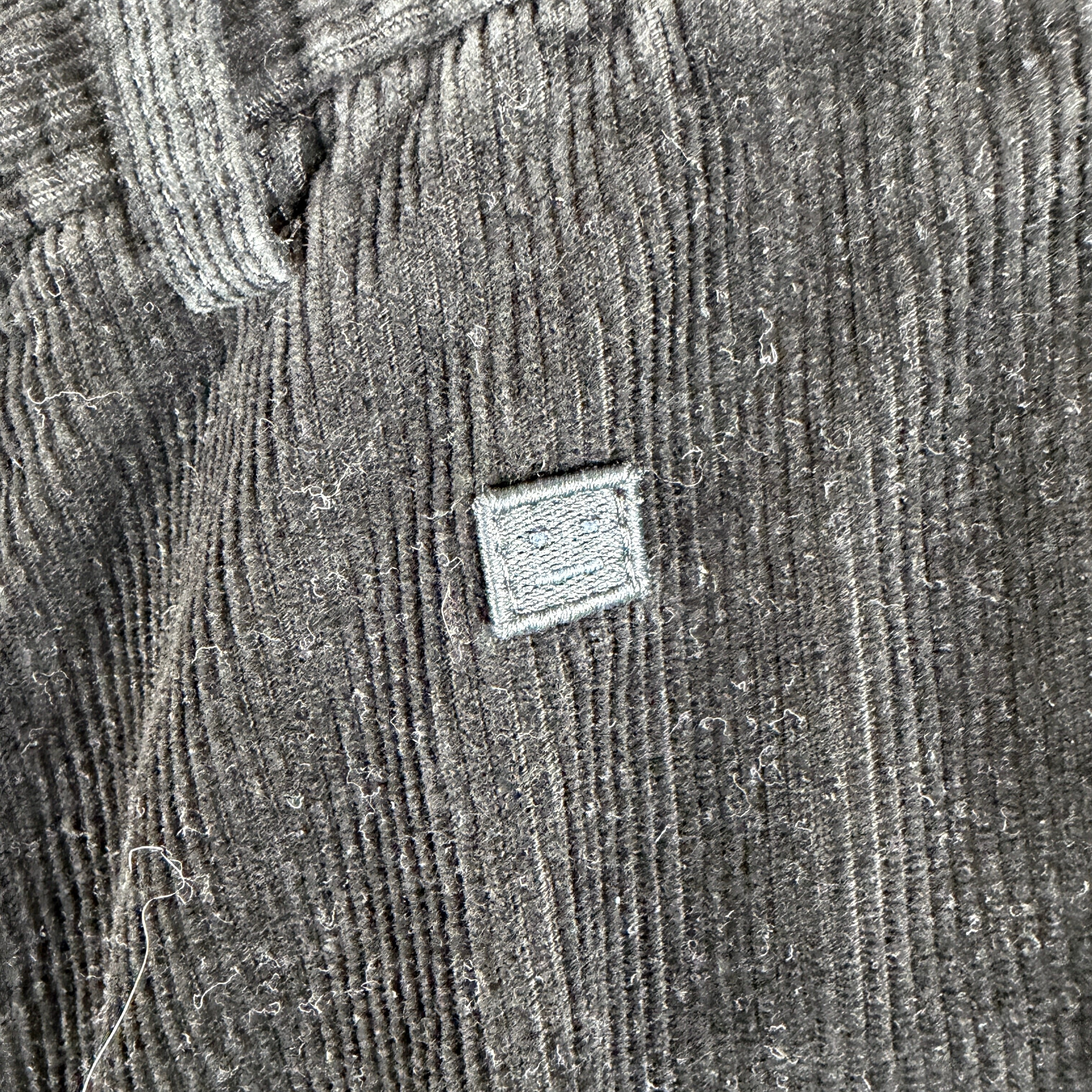 Acne Studios Black Corduroy Cargo Pants - Image 6