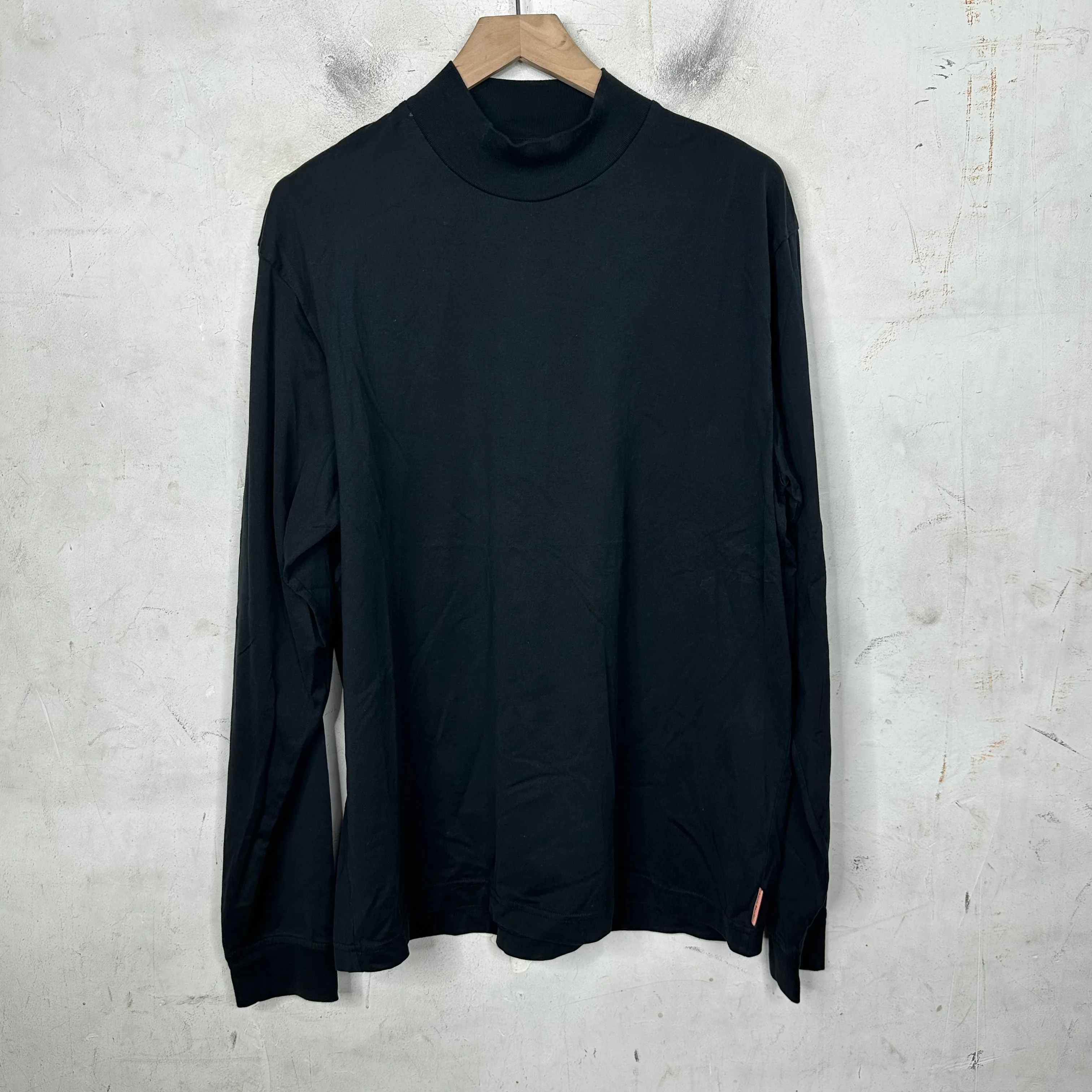 Acne Studios Black L/S Mockneck T-Shirt