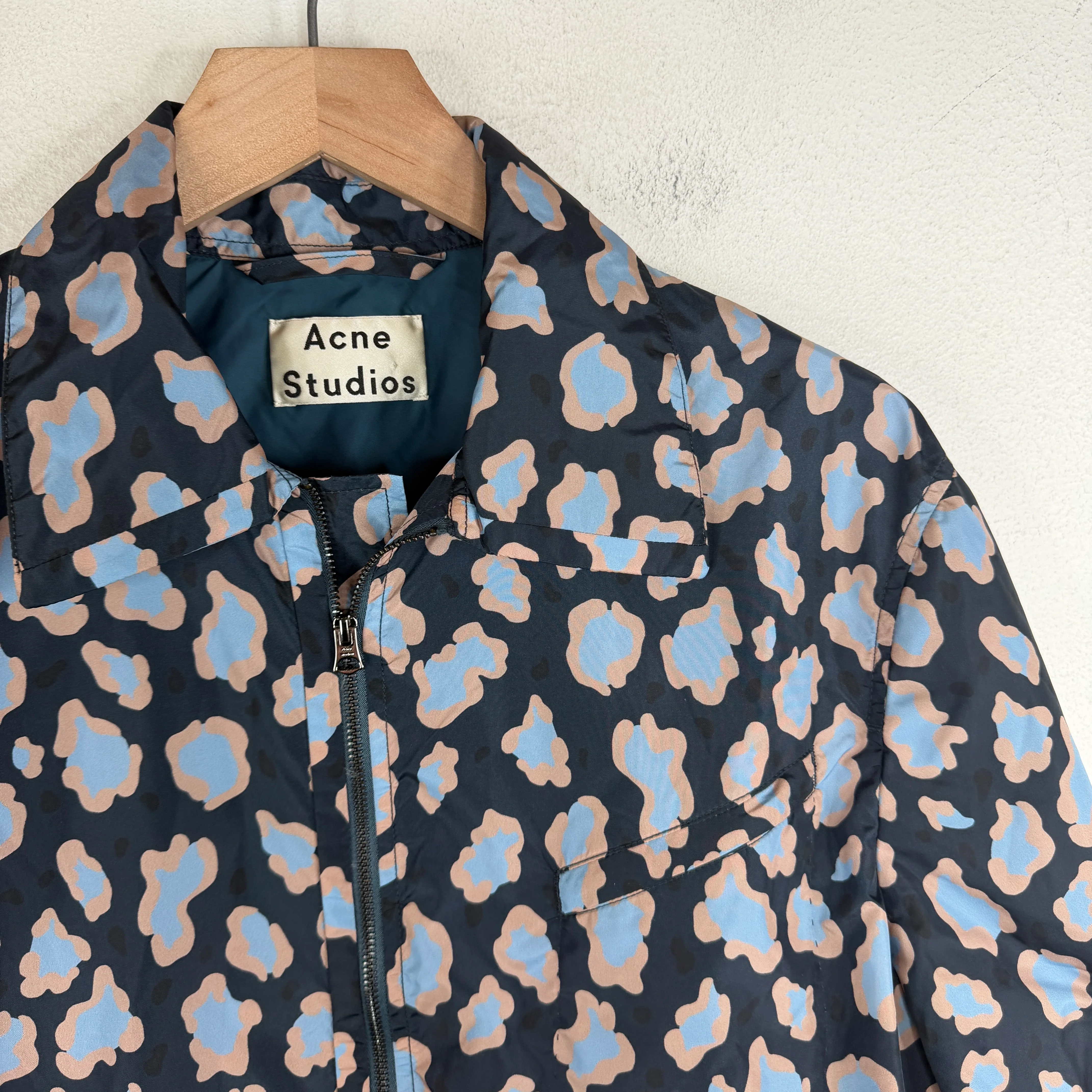 Acne Studios Cheetah Print Nylon Windbreaker - Image 6