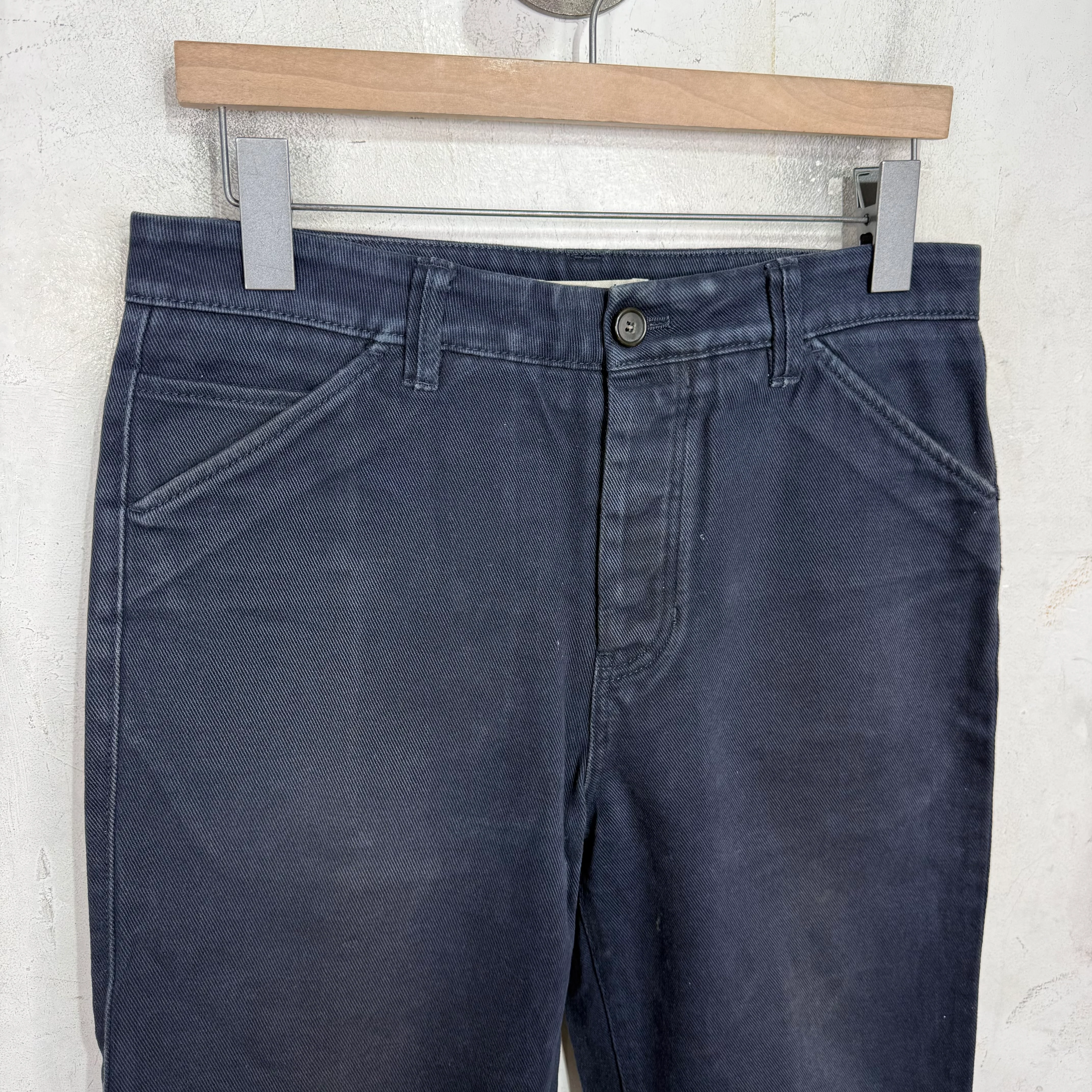 Acne Studios Navy Trousers - Image 5