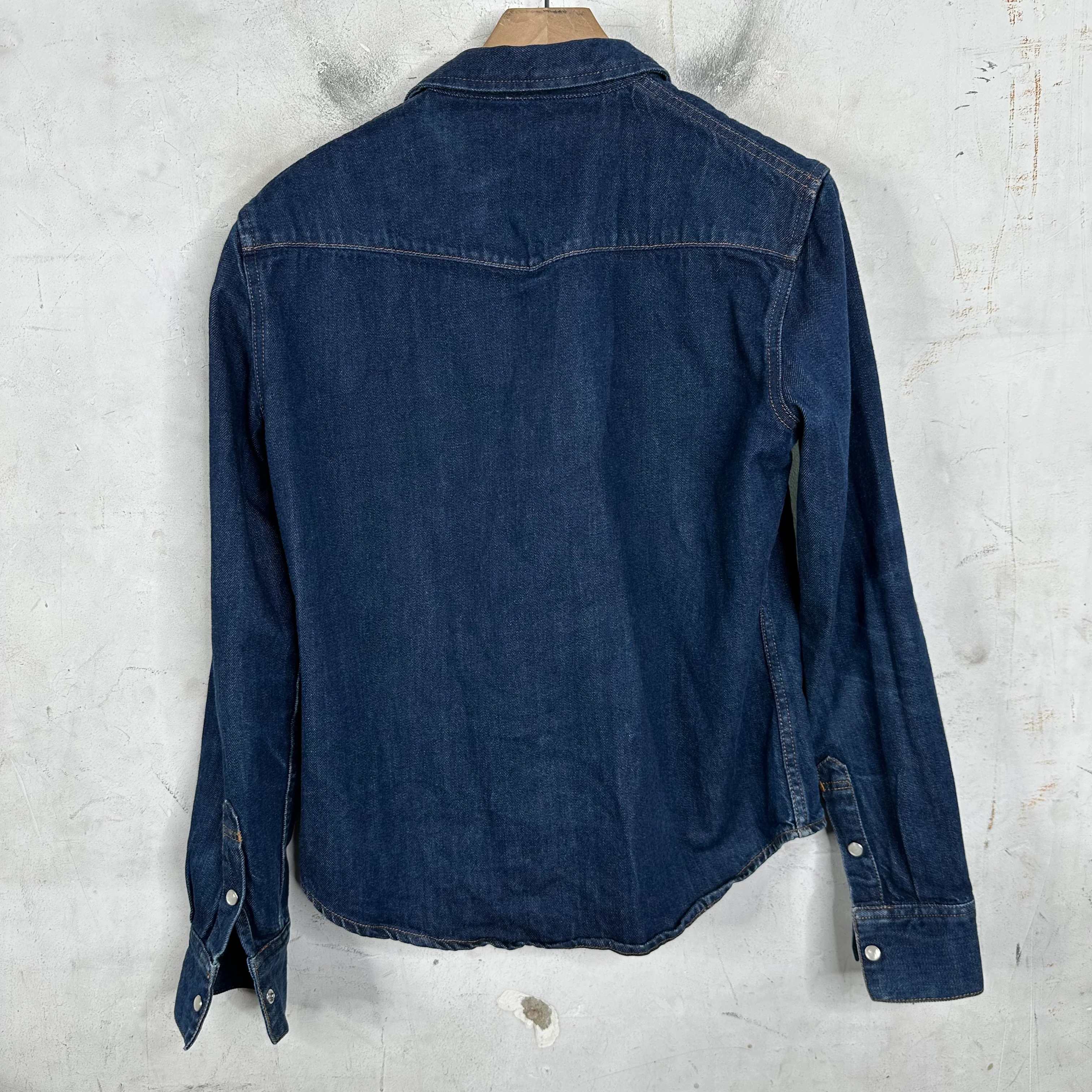 Acne Studios Snap Denim Shirt - Image 2