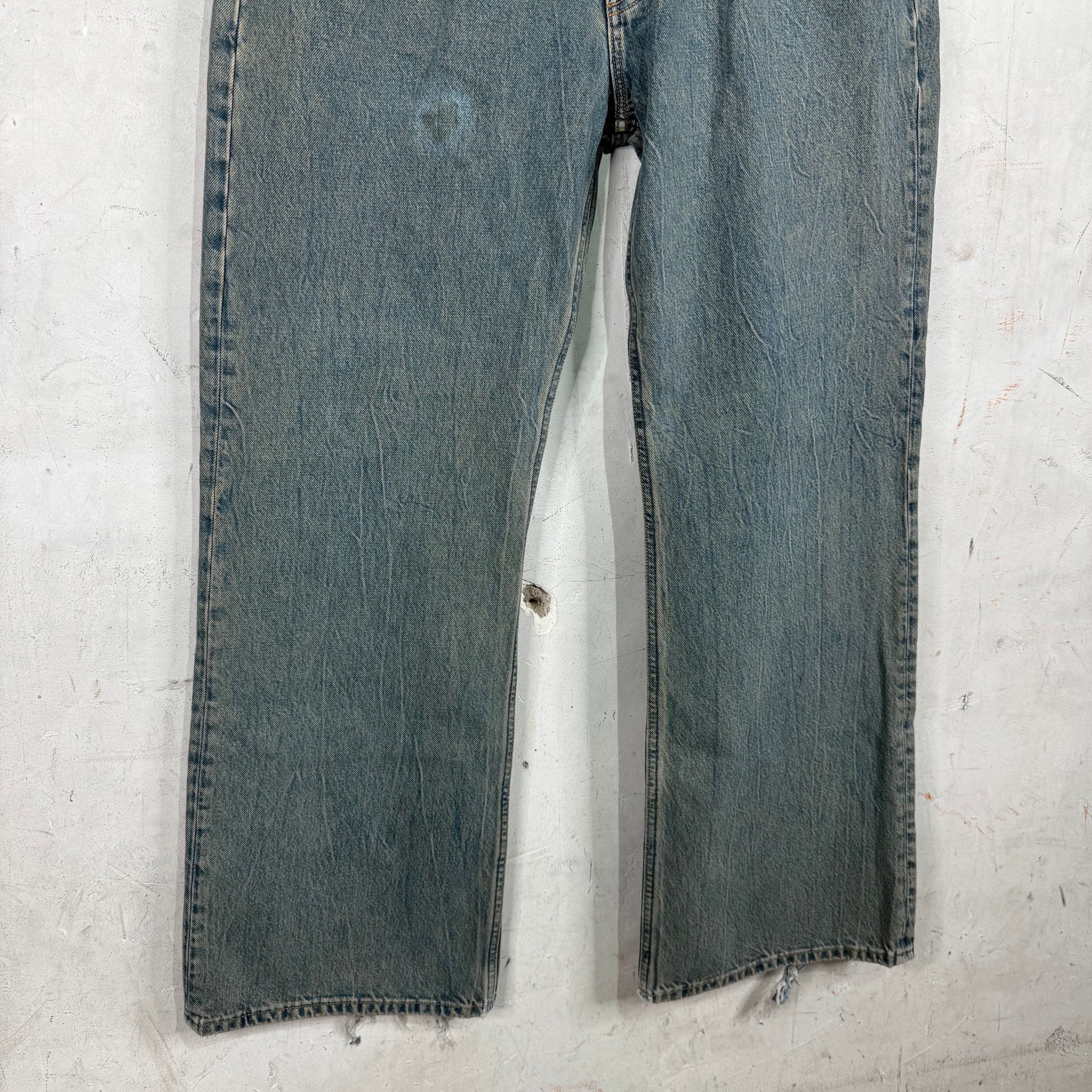 Acne Studios Stone Washed Wide Straight Jeans - Image 6