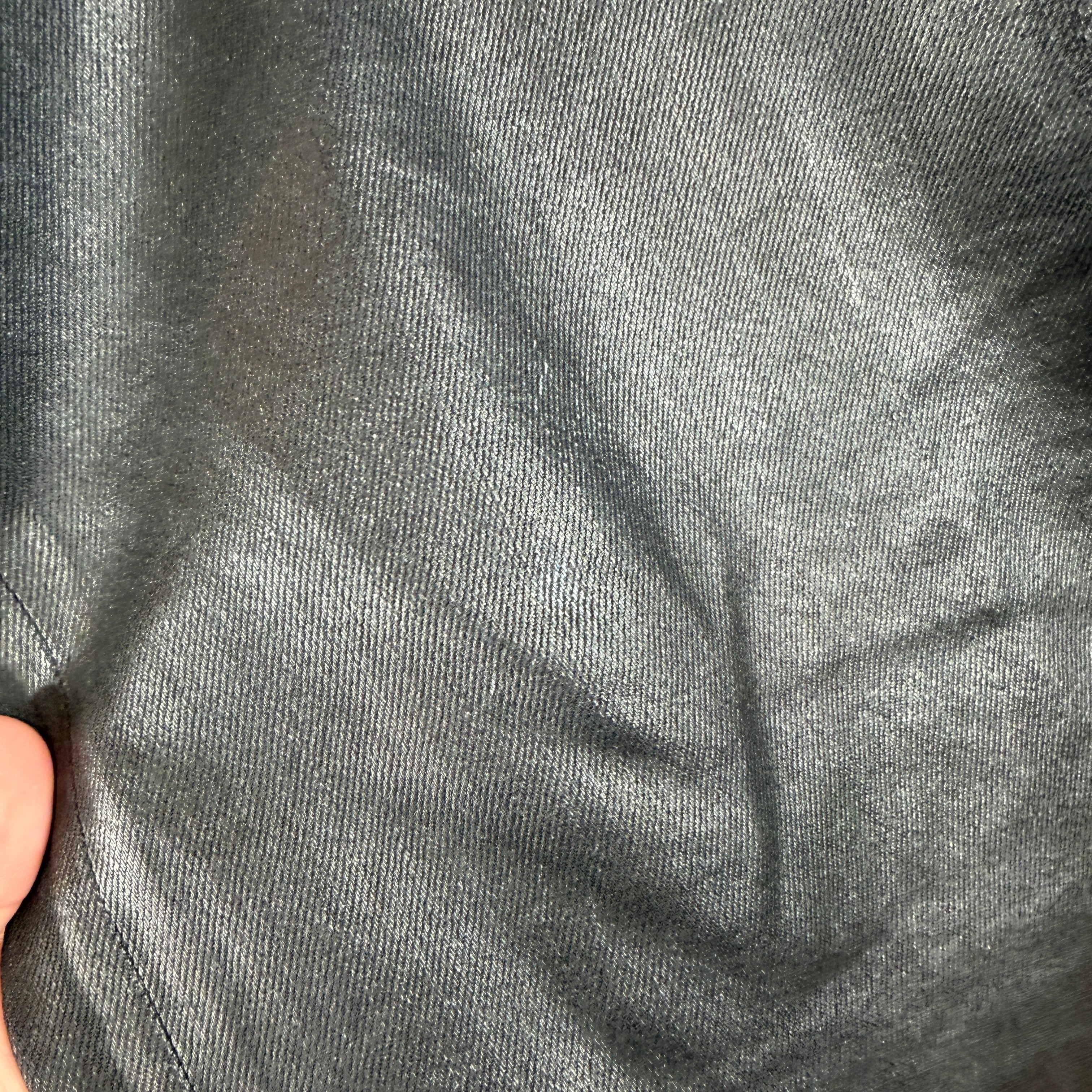 Acne Studios 2021M Charcoal Waxed Denim Jeans - Image 6