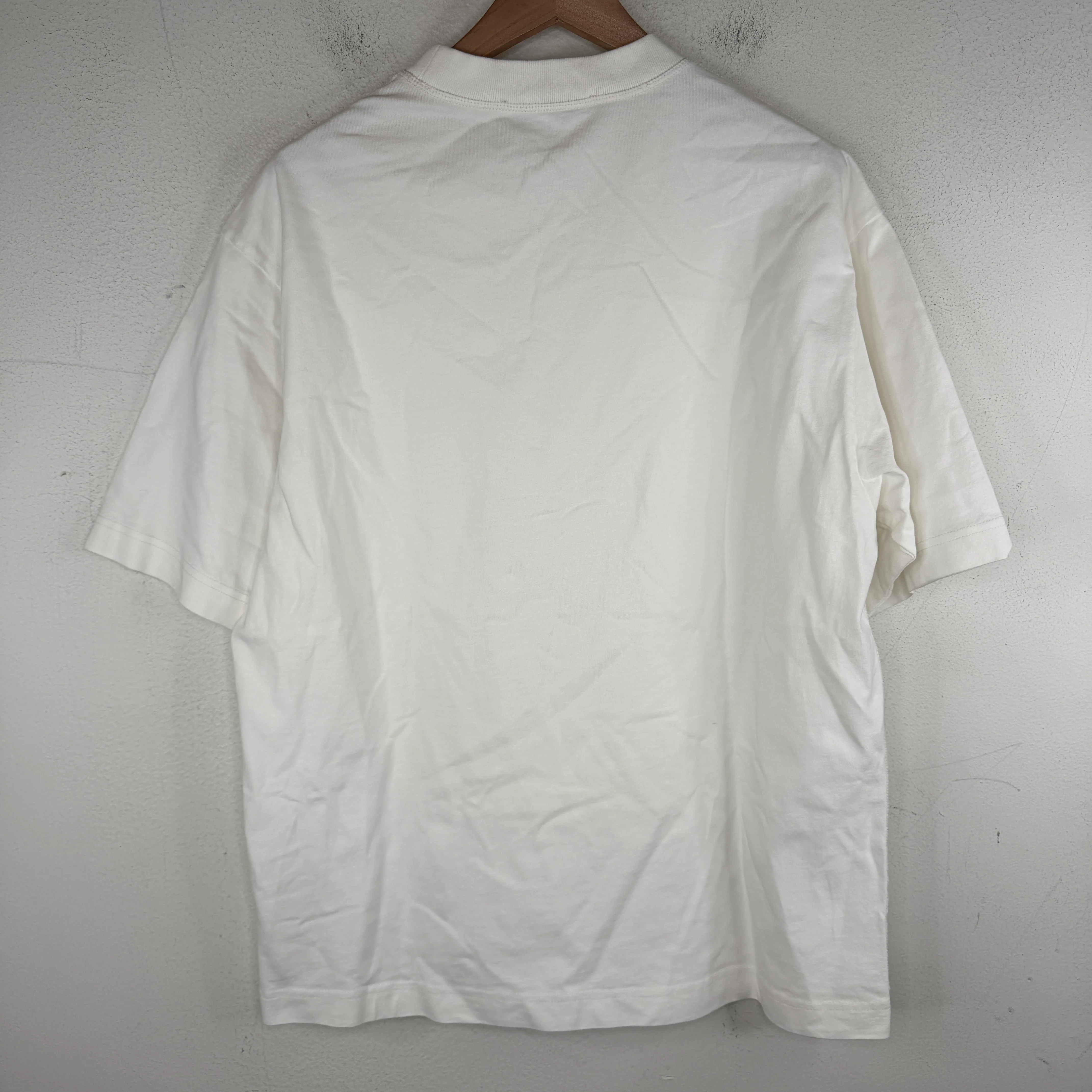 Acne Studios White Logo T-Shirt - Image 2
