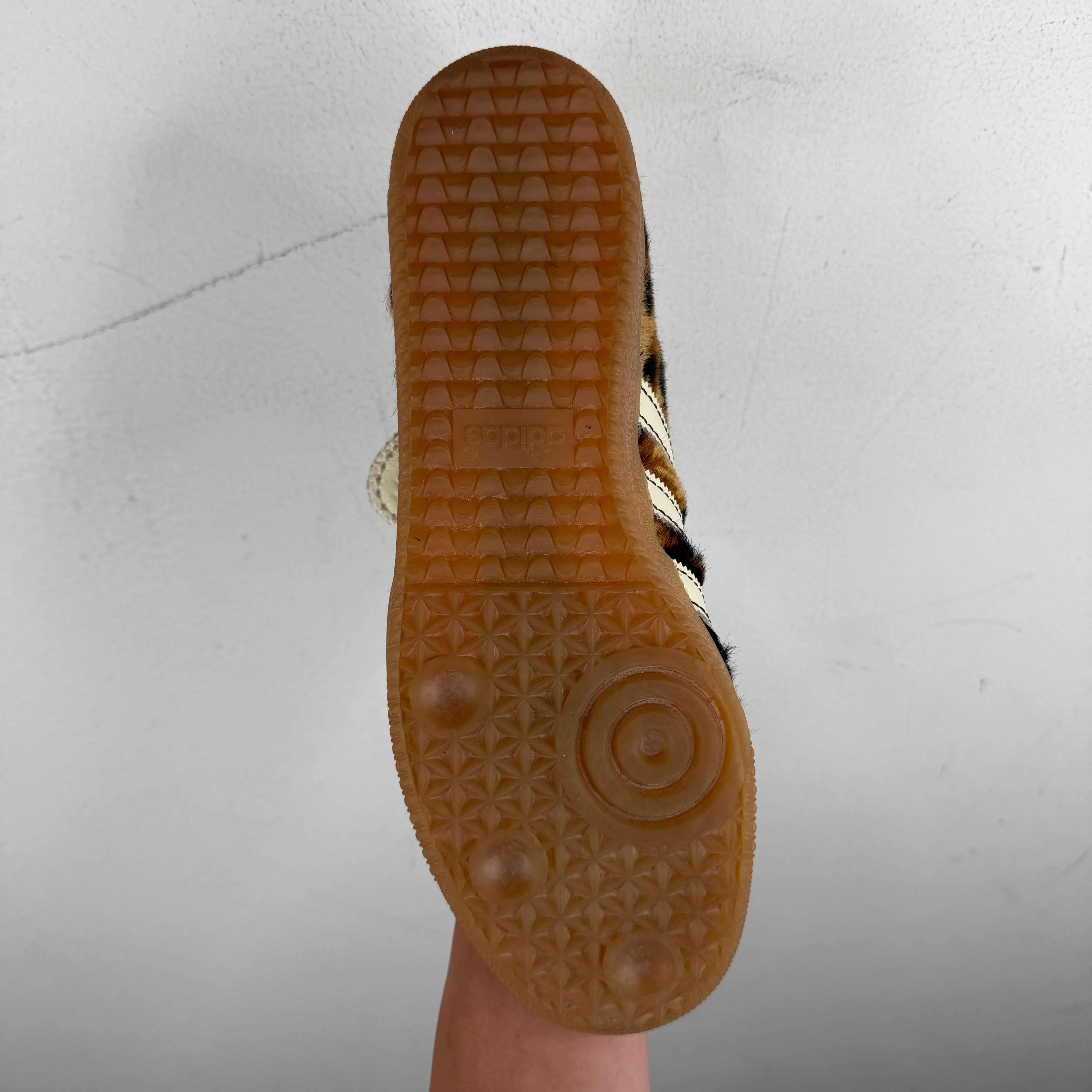 Adidas Wales Bonner Leopard Ponyhair Samba Sneakers - Image 11