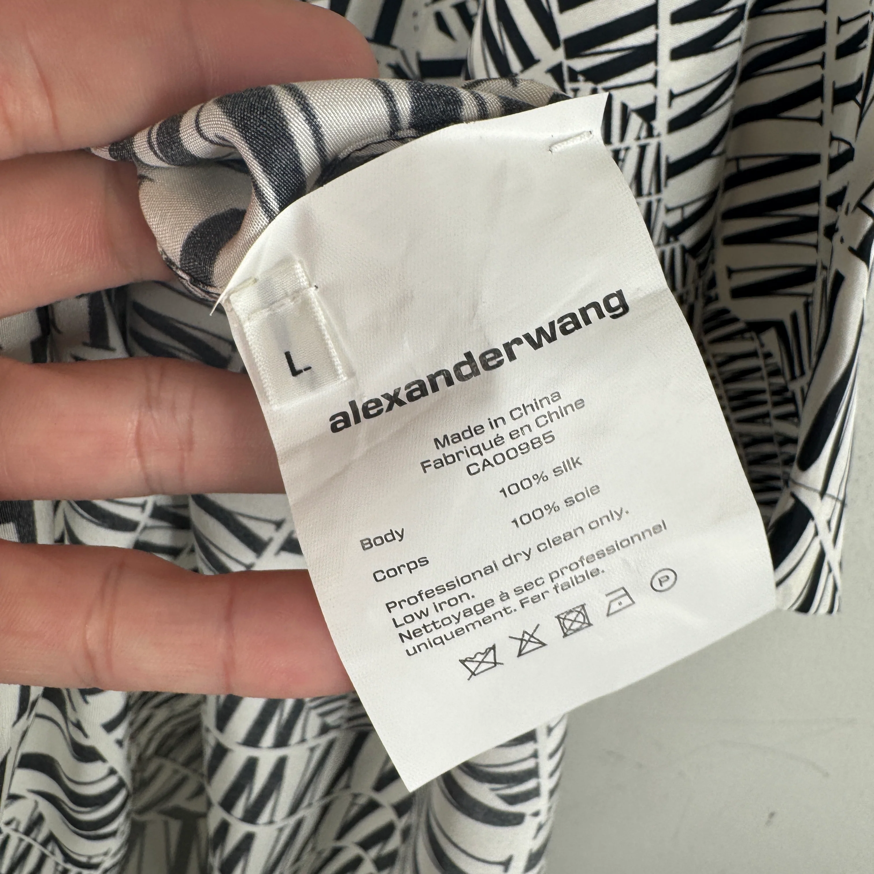 Alexander Wang AWNY Button Up Shirt - Image 4