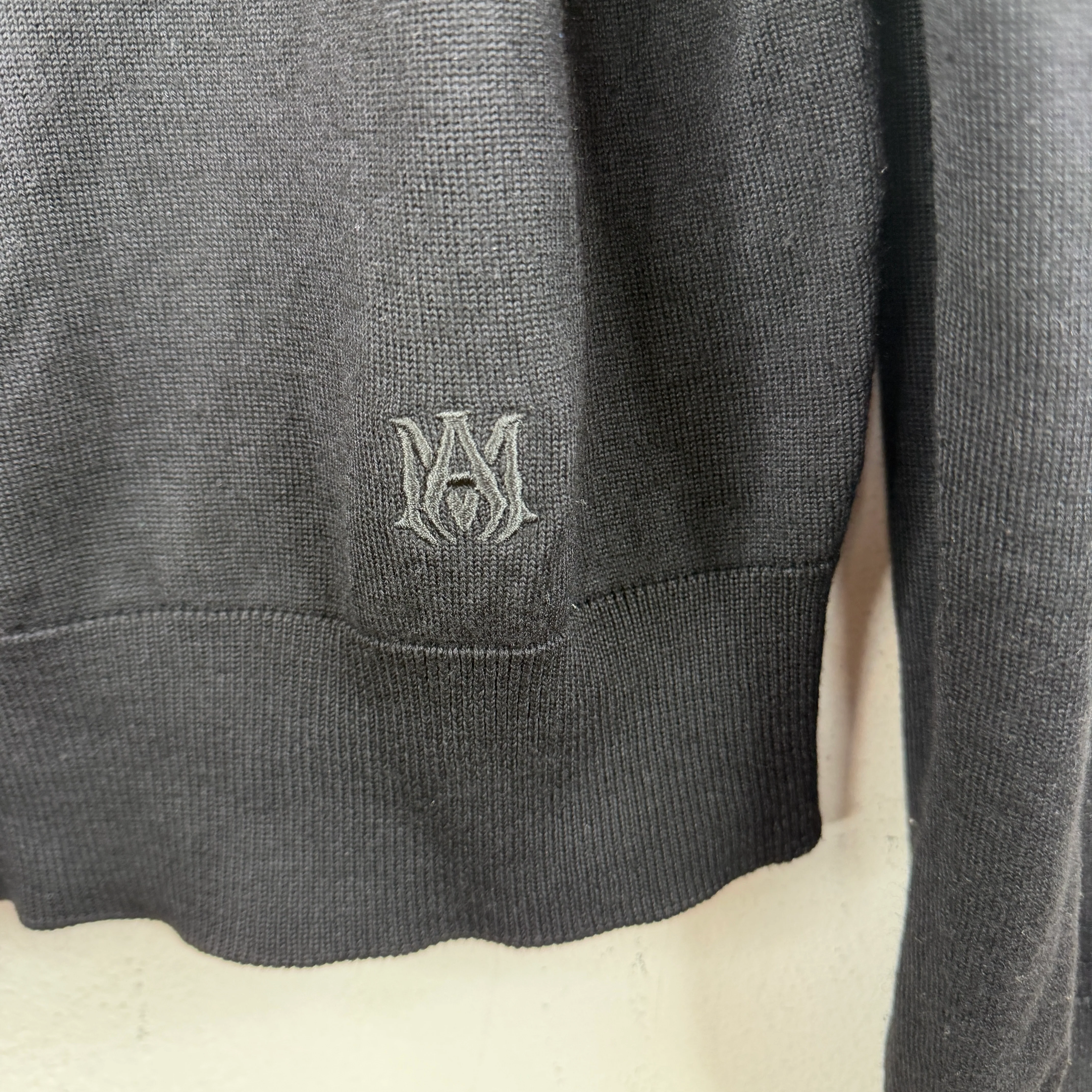 Amiri Black Wool Sweater - Image 8