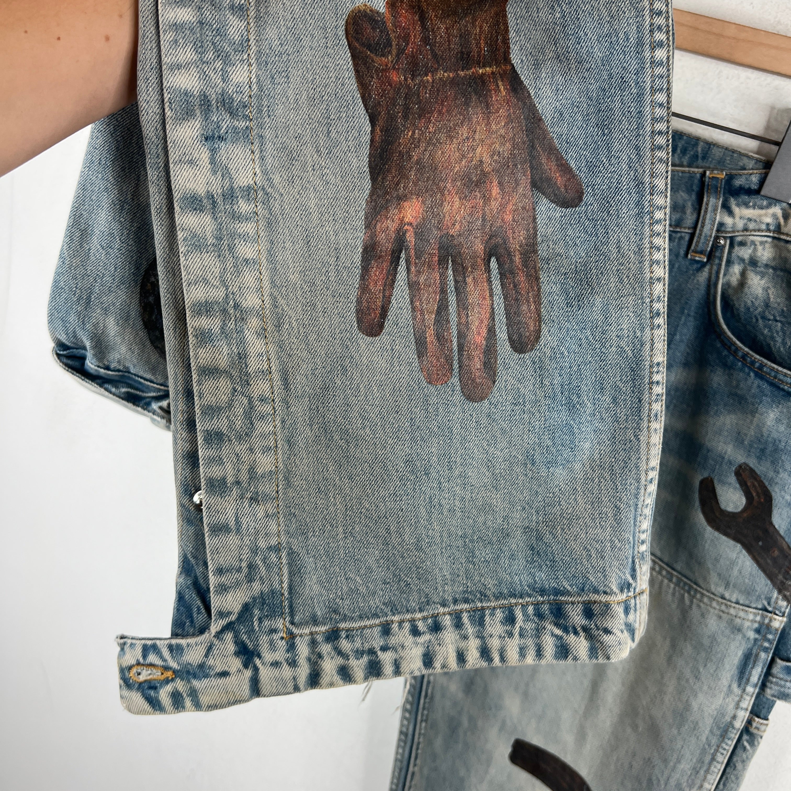 Amiri Rhee Studio Carpenter Denim Jeans - Image 12
