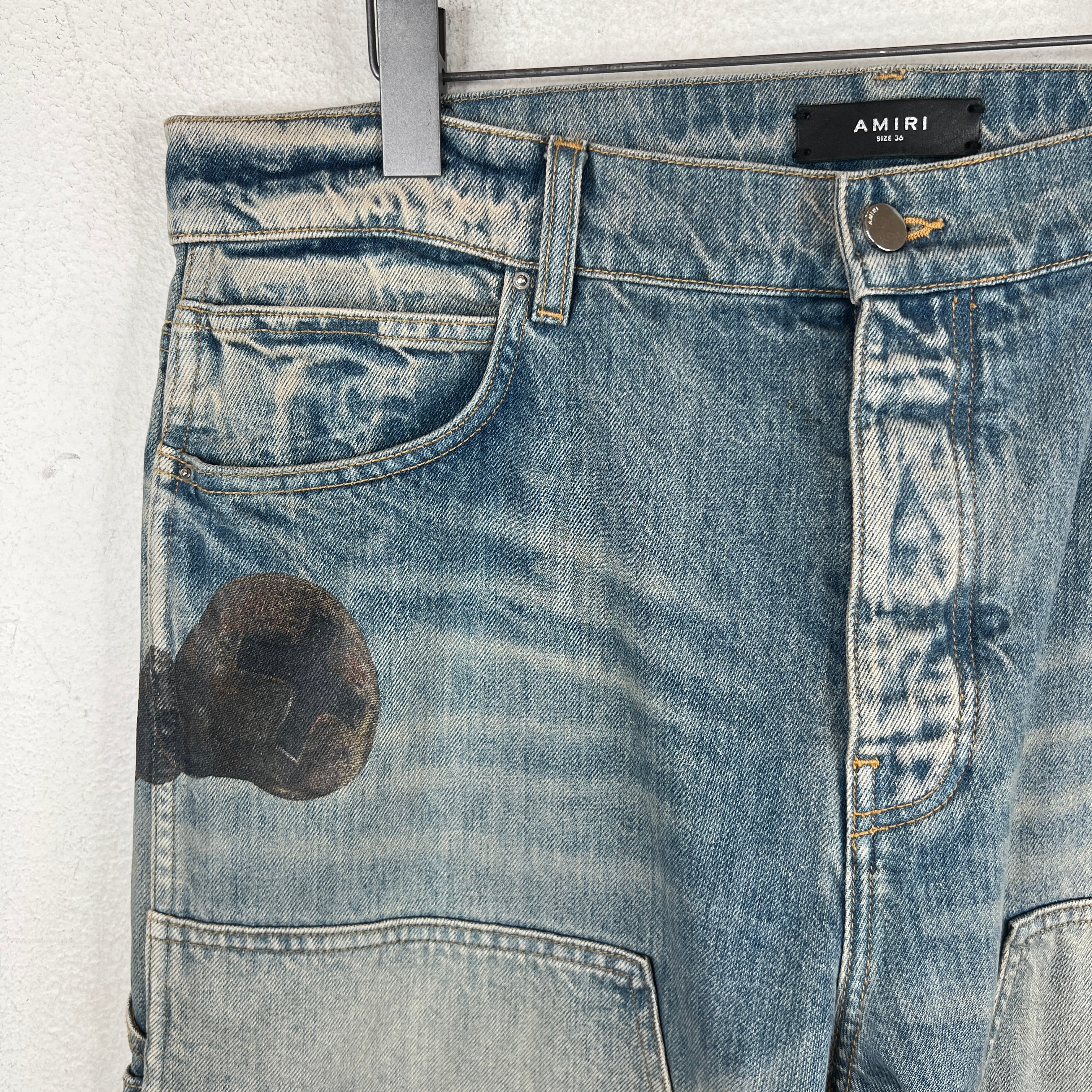 Amiri Rhee Studio Carpenter Denim Jeans - Image 8