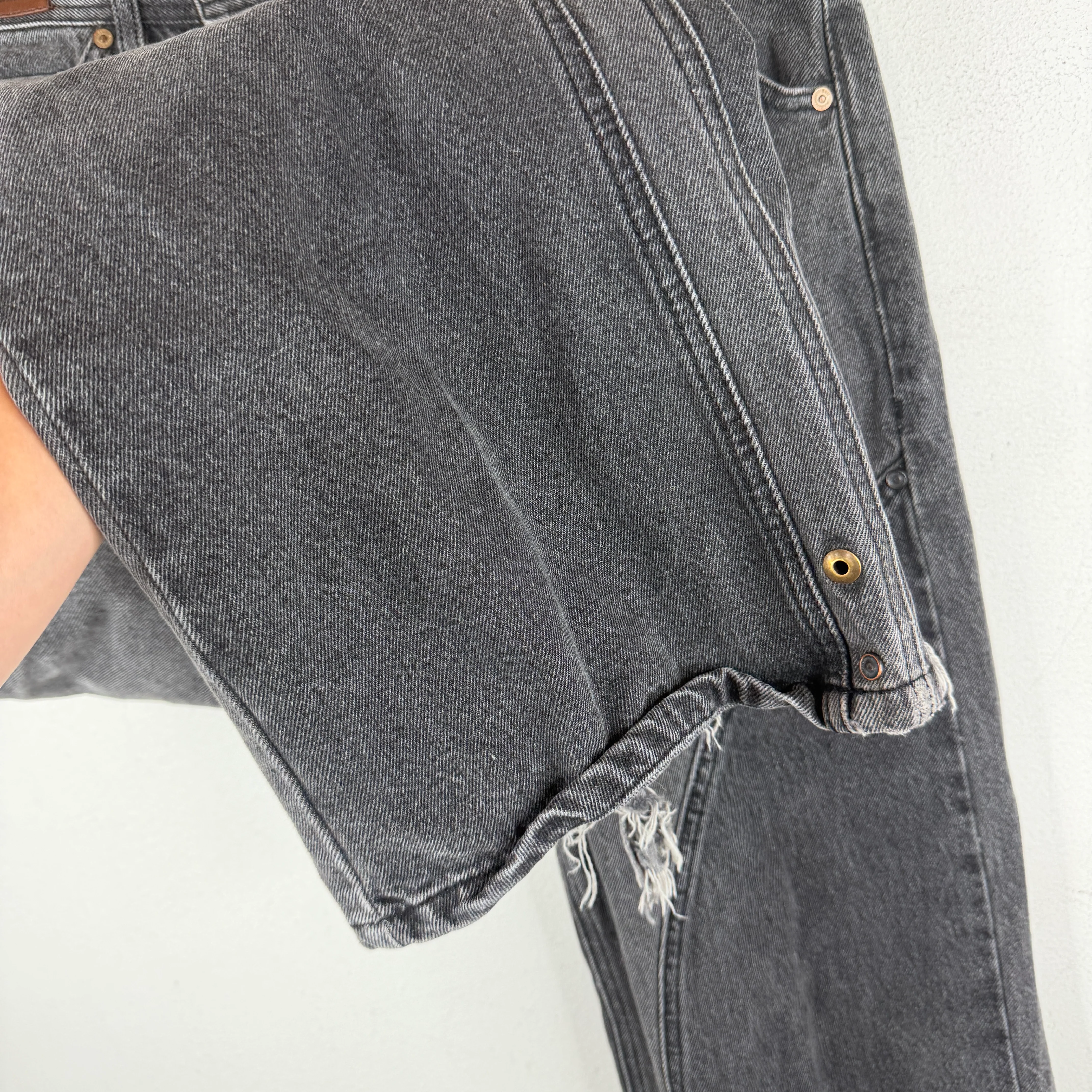 Andersson Bell Gray Lucas Contrast Panel Jeans - Image 7