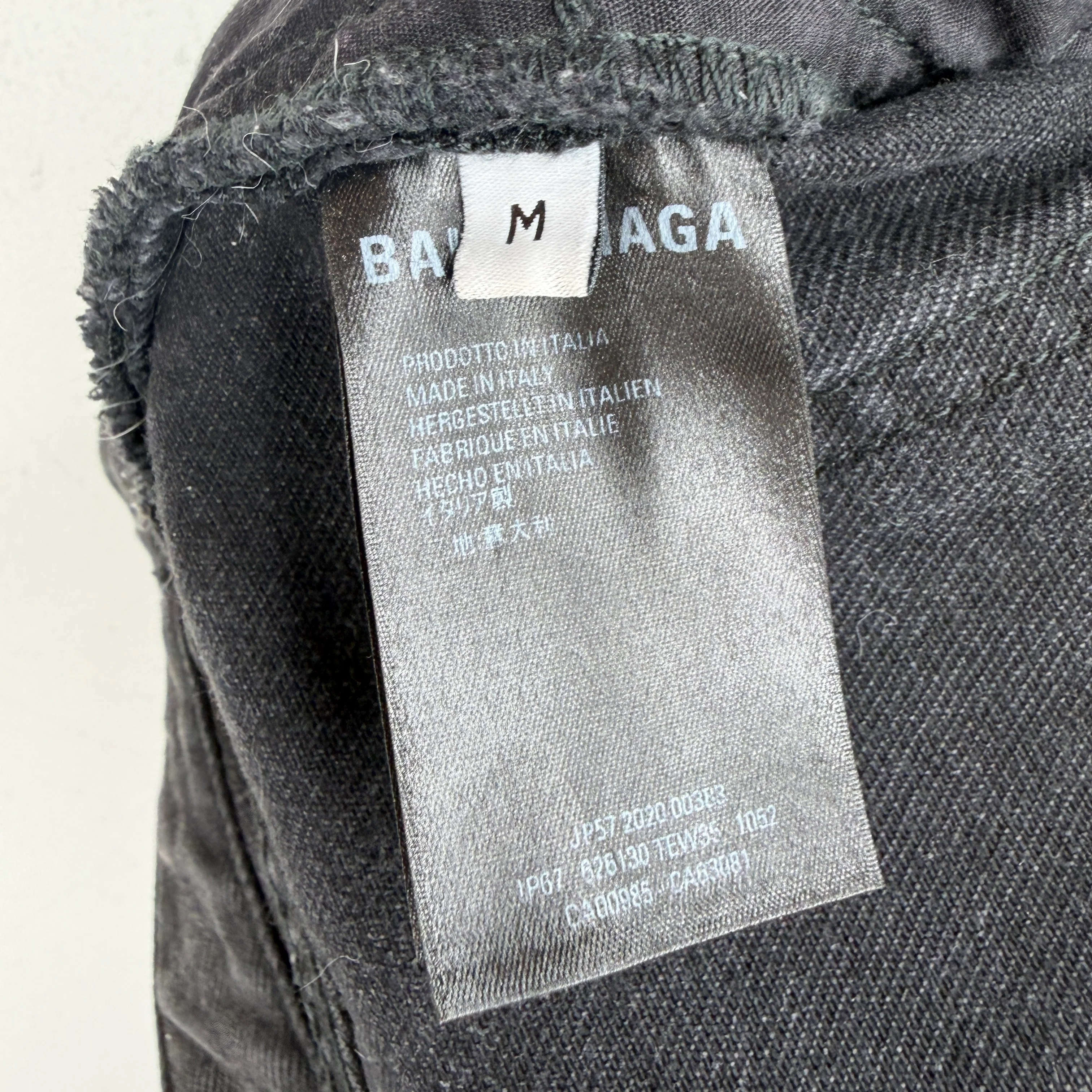 Balenciaga AOP Logo Jeans - Image 4