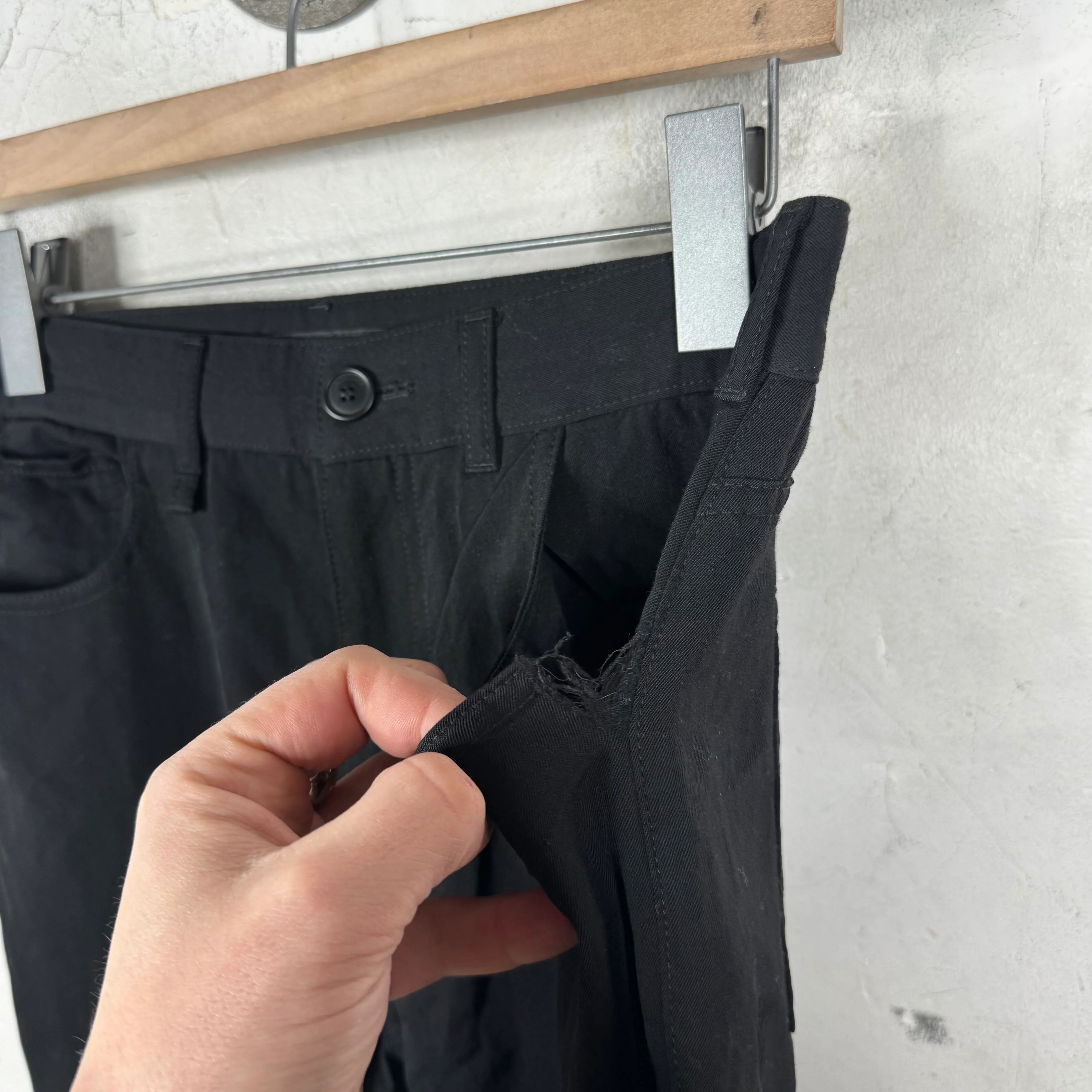 Balenciaga Black Uniform Trousers - Image 5