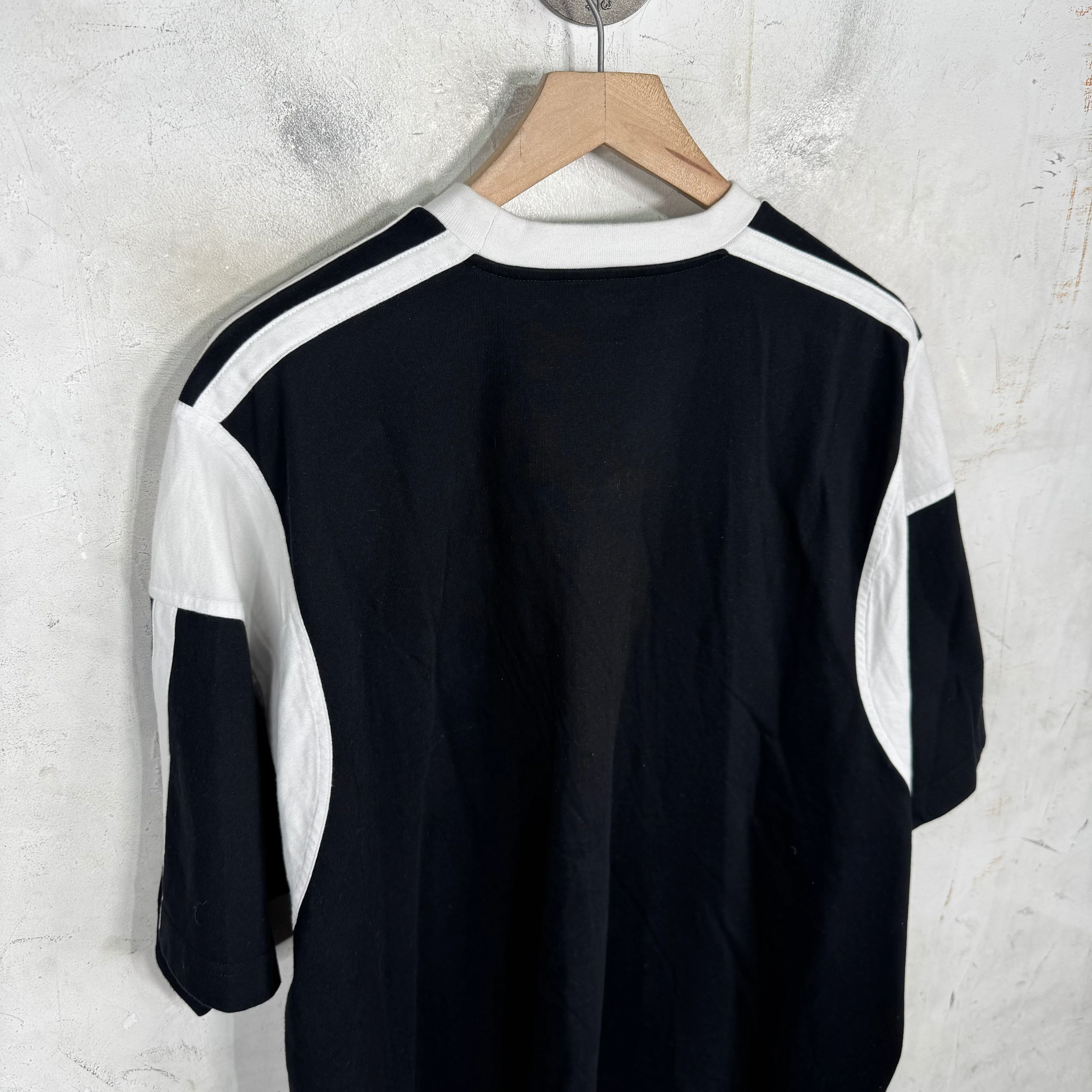 Balenciaga Black/White Sporty B Panelled T-Shirt - Image 7