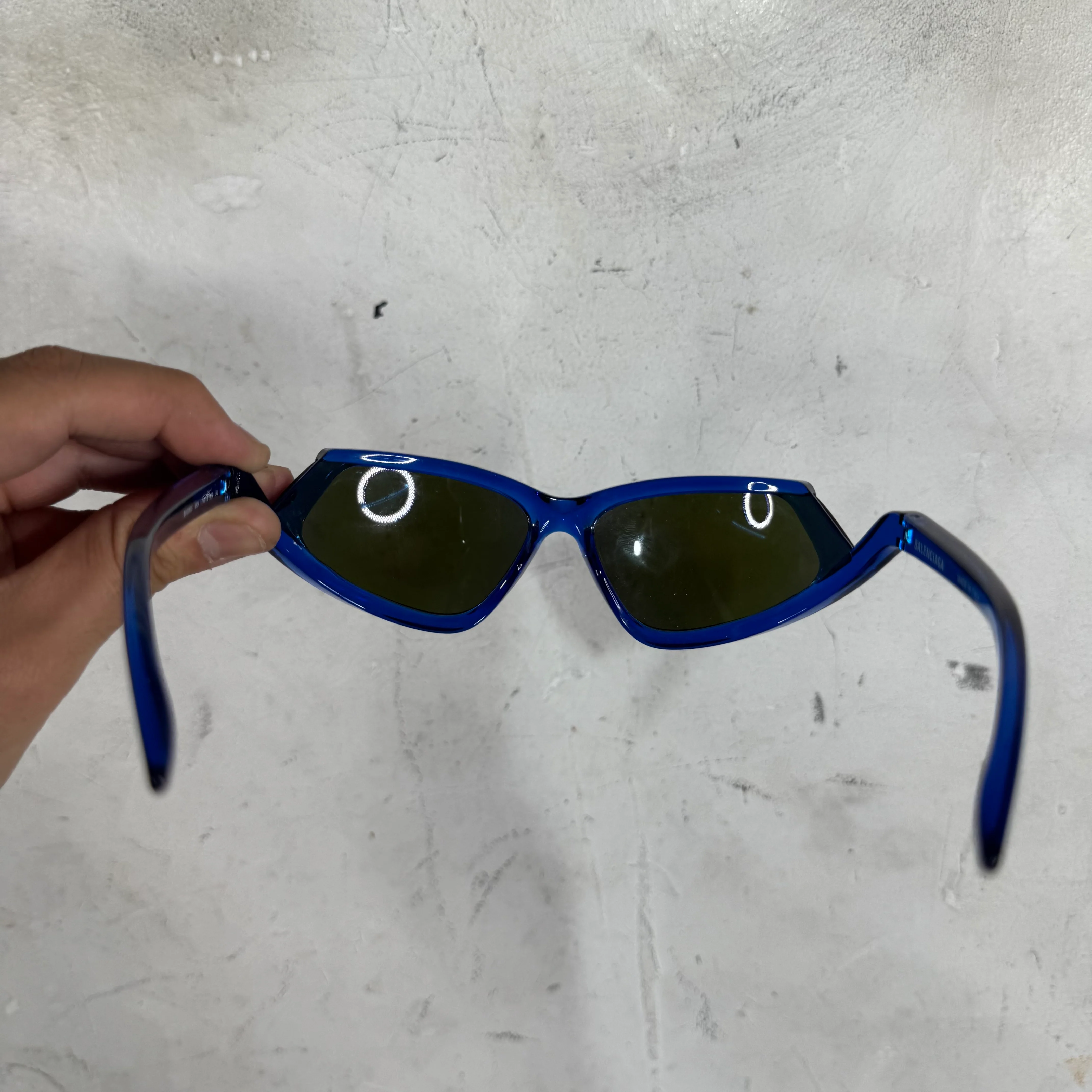 Balenciaga Blue BB0289S Reverse Xpander Sunglasses - Image 6