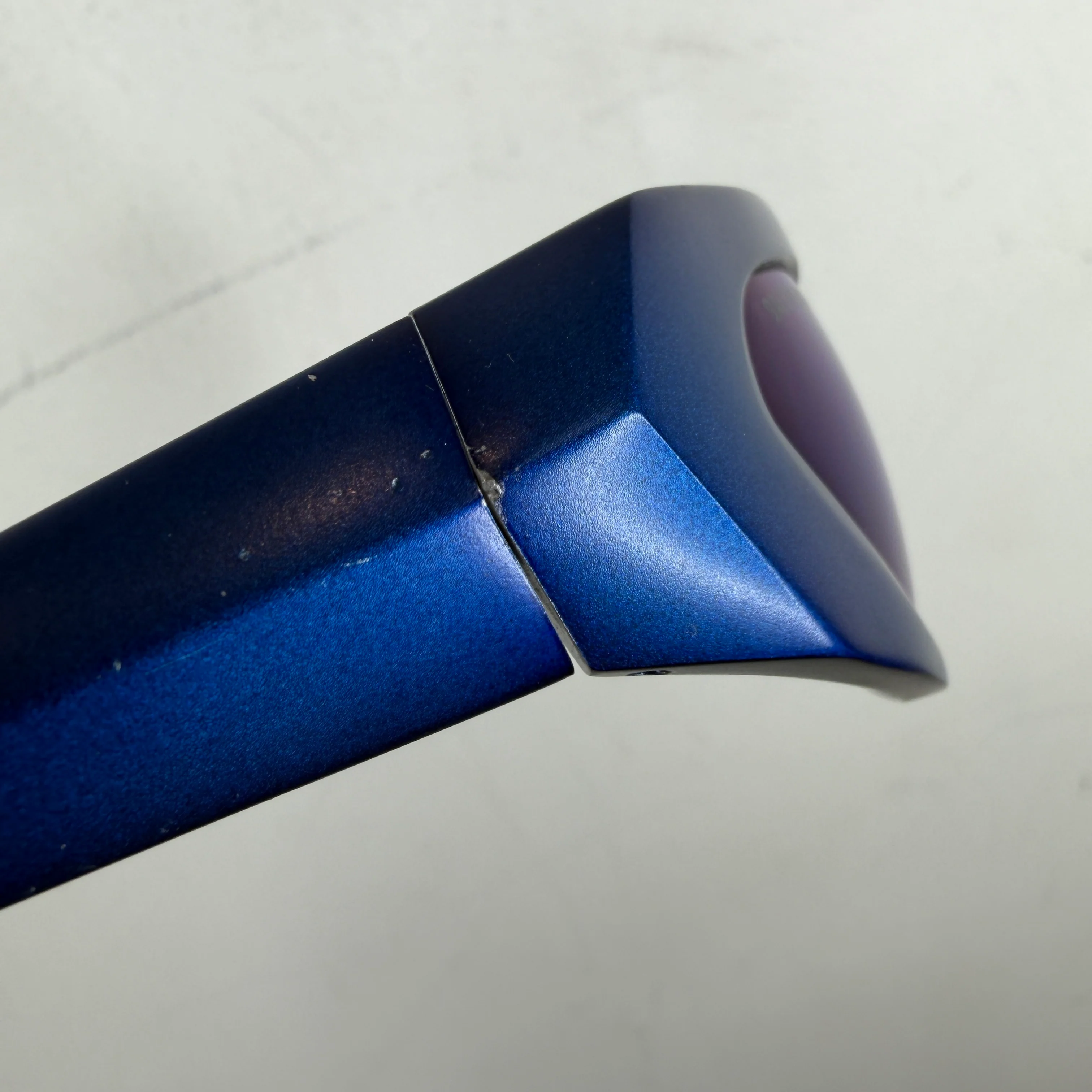 Balenciaga Blue BB0181S Metal Frame Sunglasses - Image 3