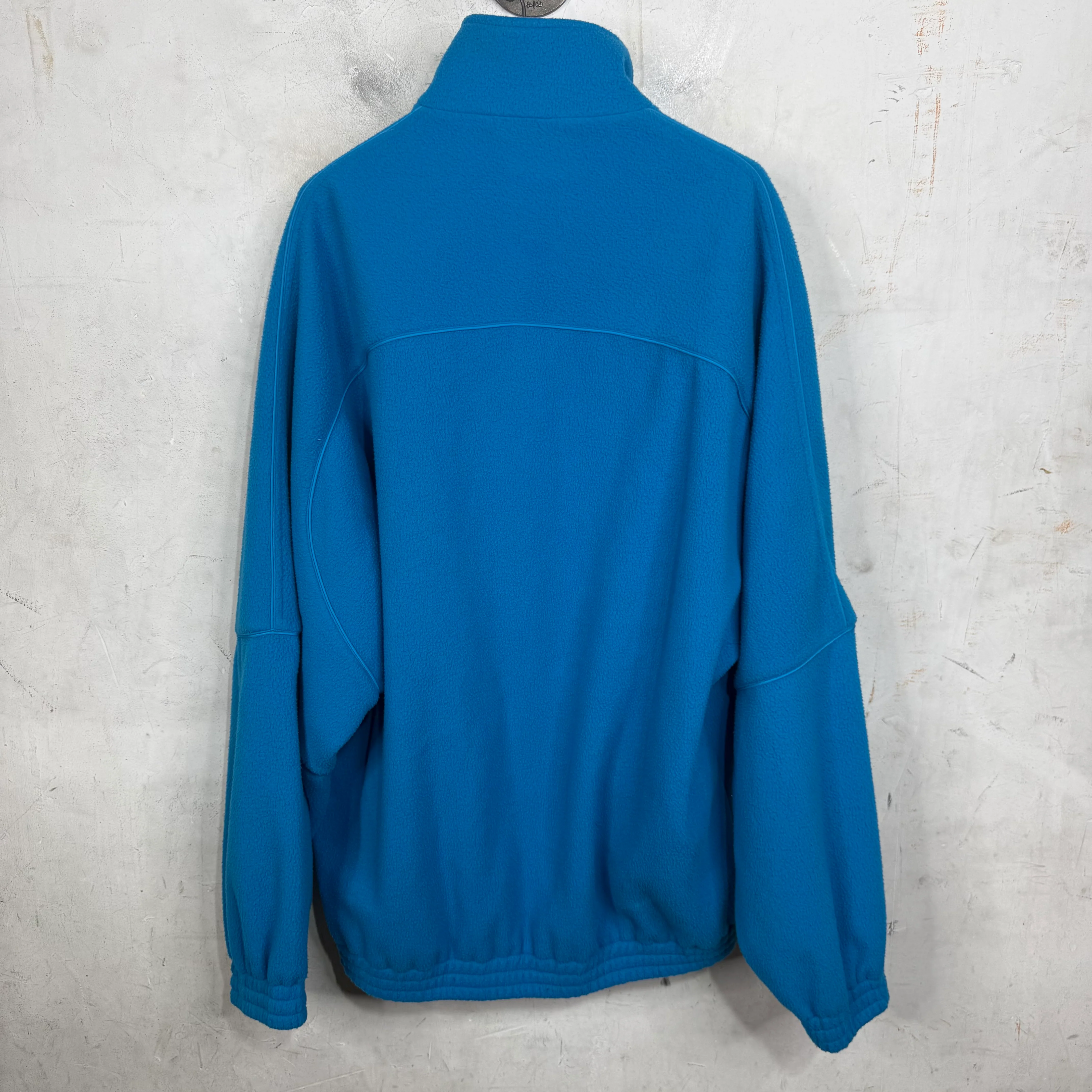 Balenciaga Blue Sporty B Fleece Jacket - Image 2