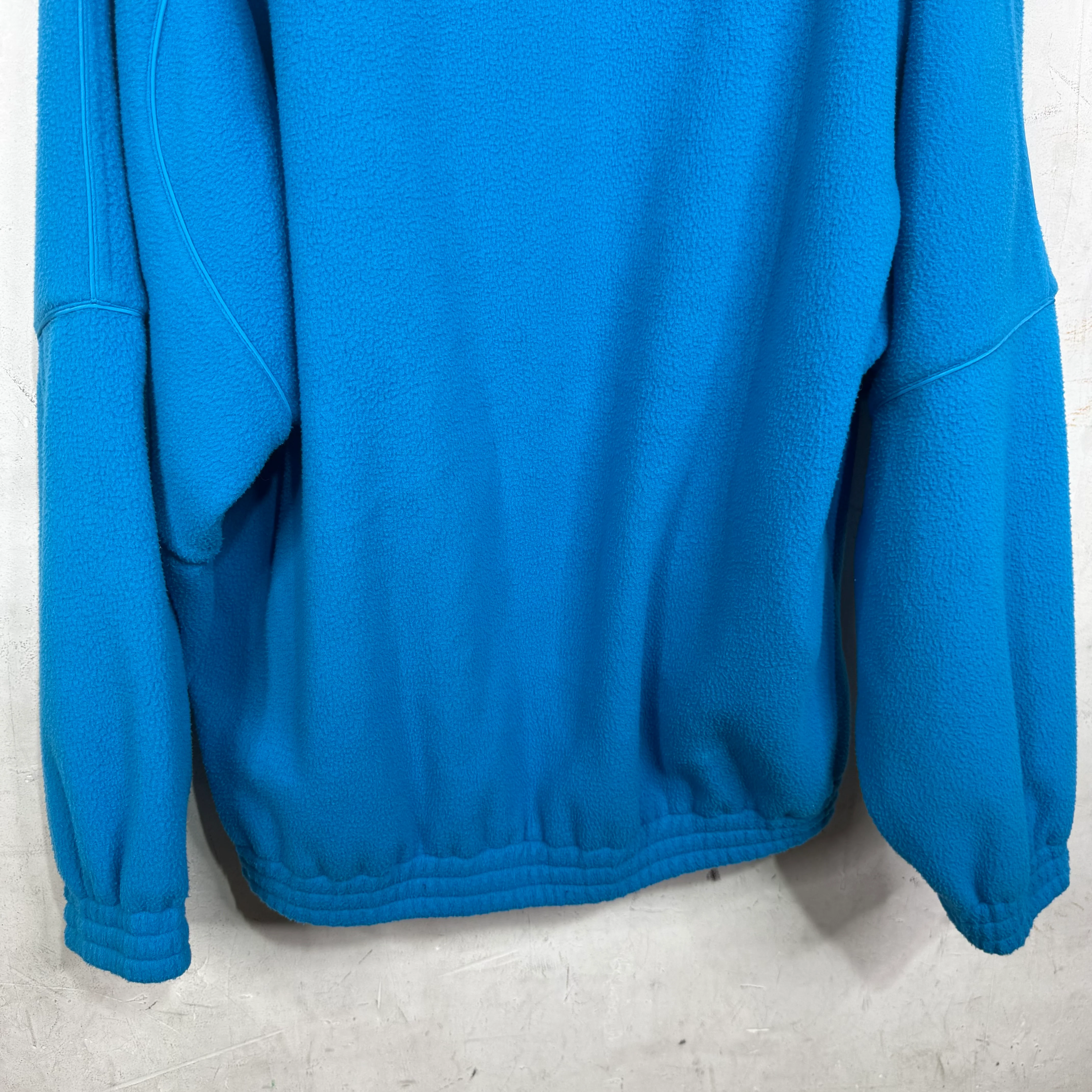 Balenciaga Blue Sporty B Fleece Jacket - Image 8