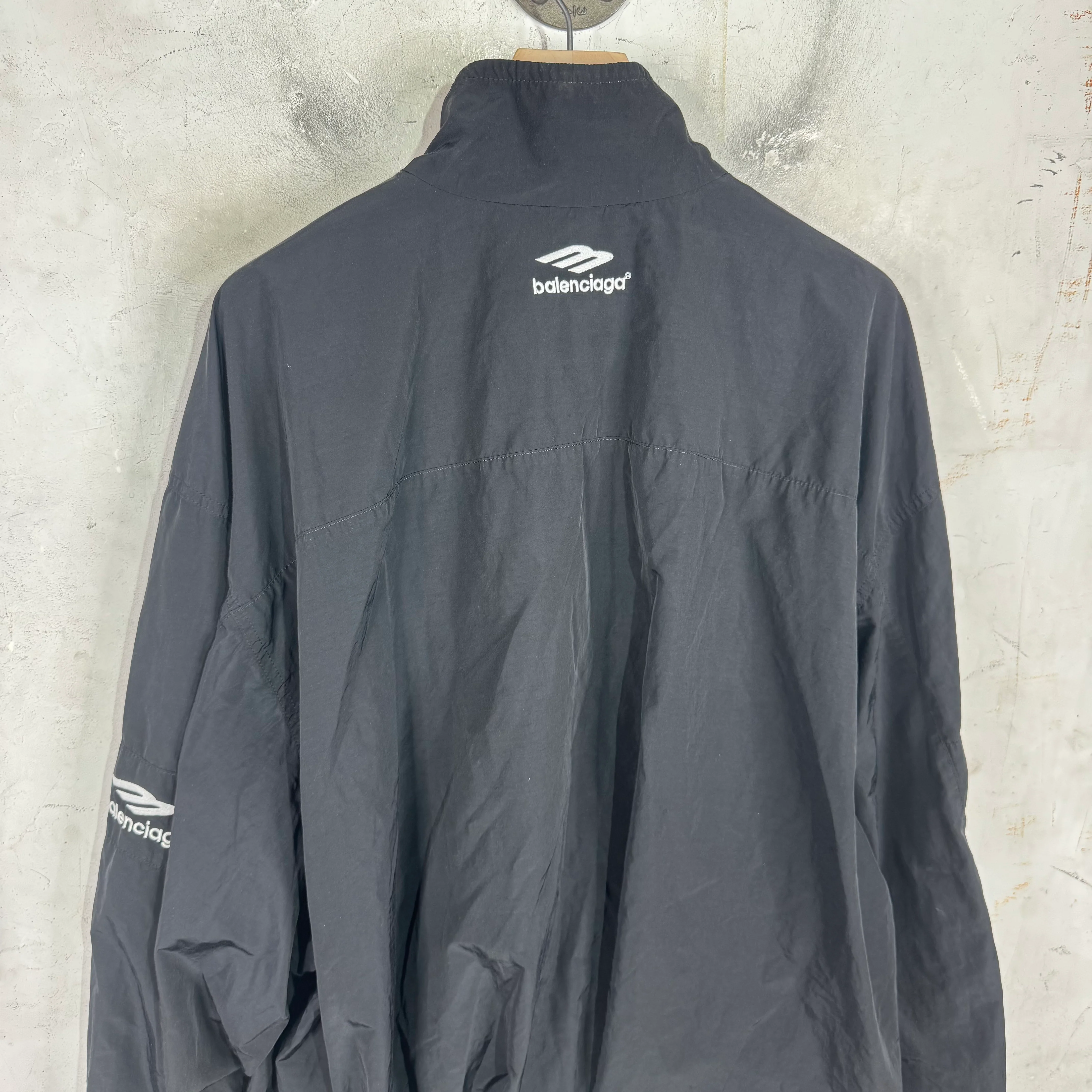 Balenciaga Cinched 3B Paneled Track Jacket - Image 11