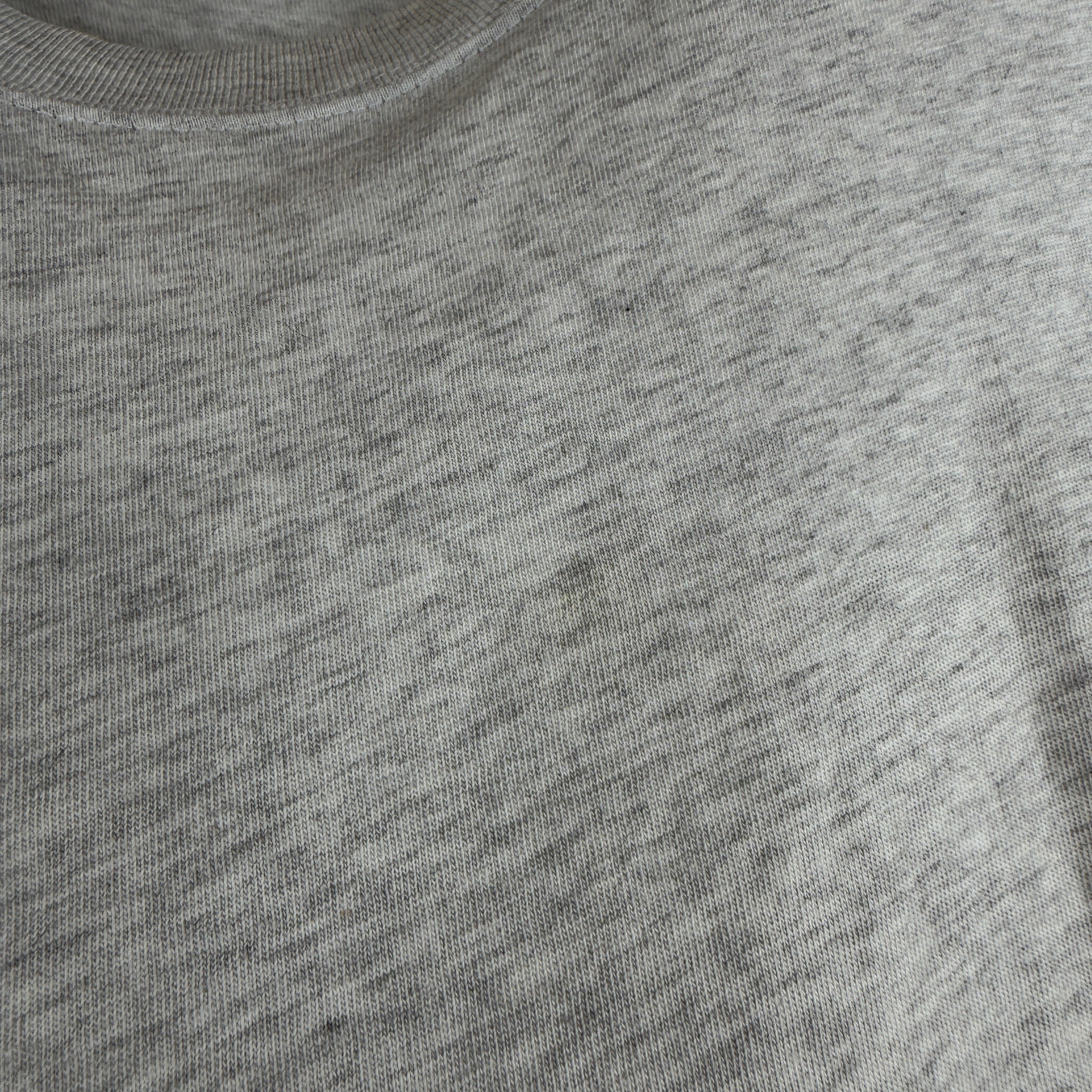 Balenciaga Grey Crooked Pocket T-Shirt - Image 7