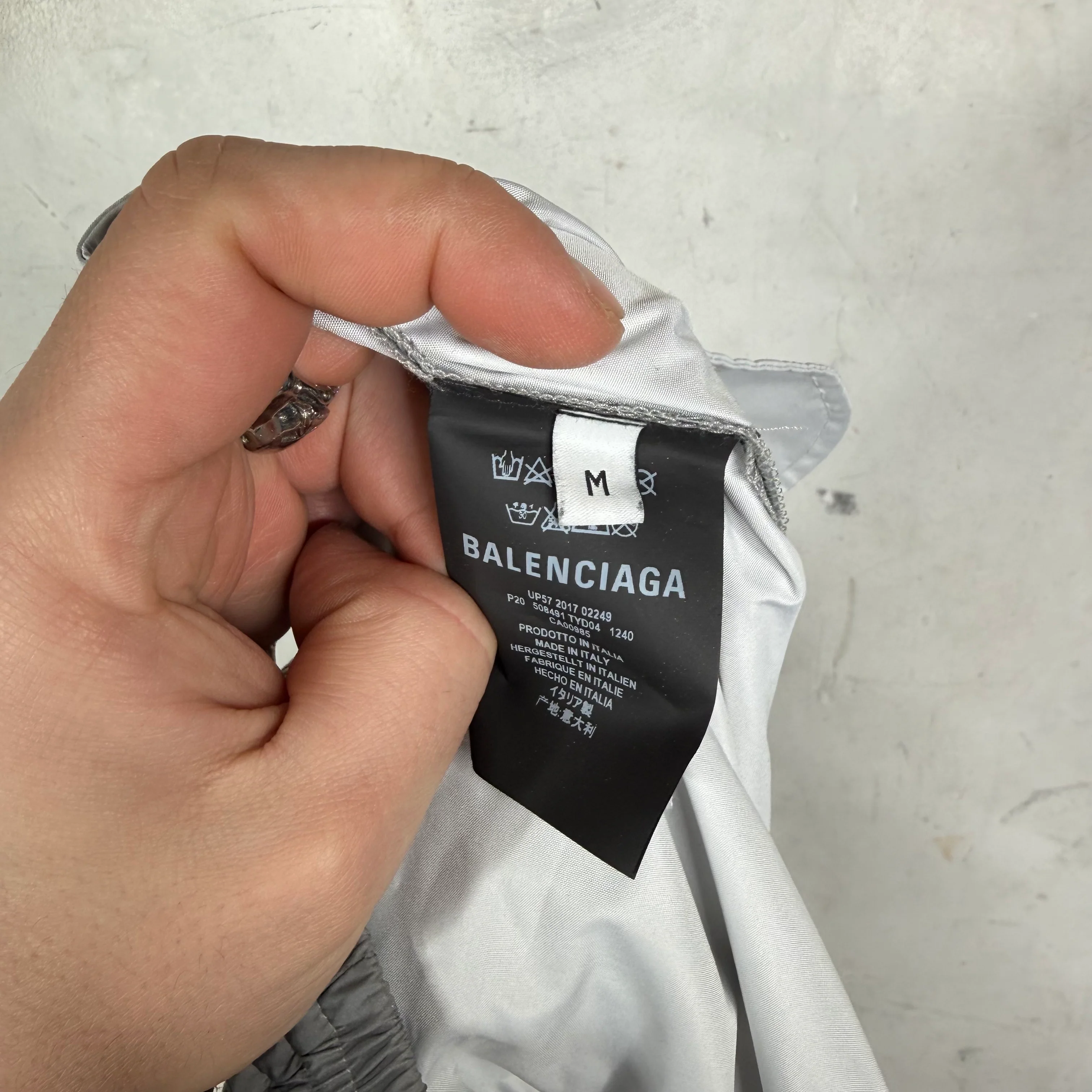 Balenciaga Lowercase Logo 3M Track Pants - Image 4