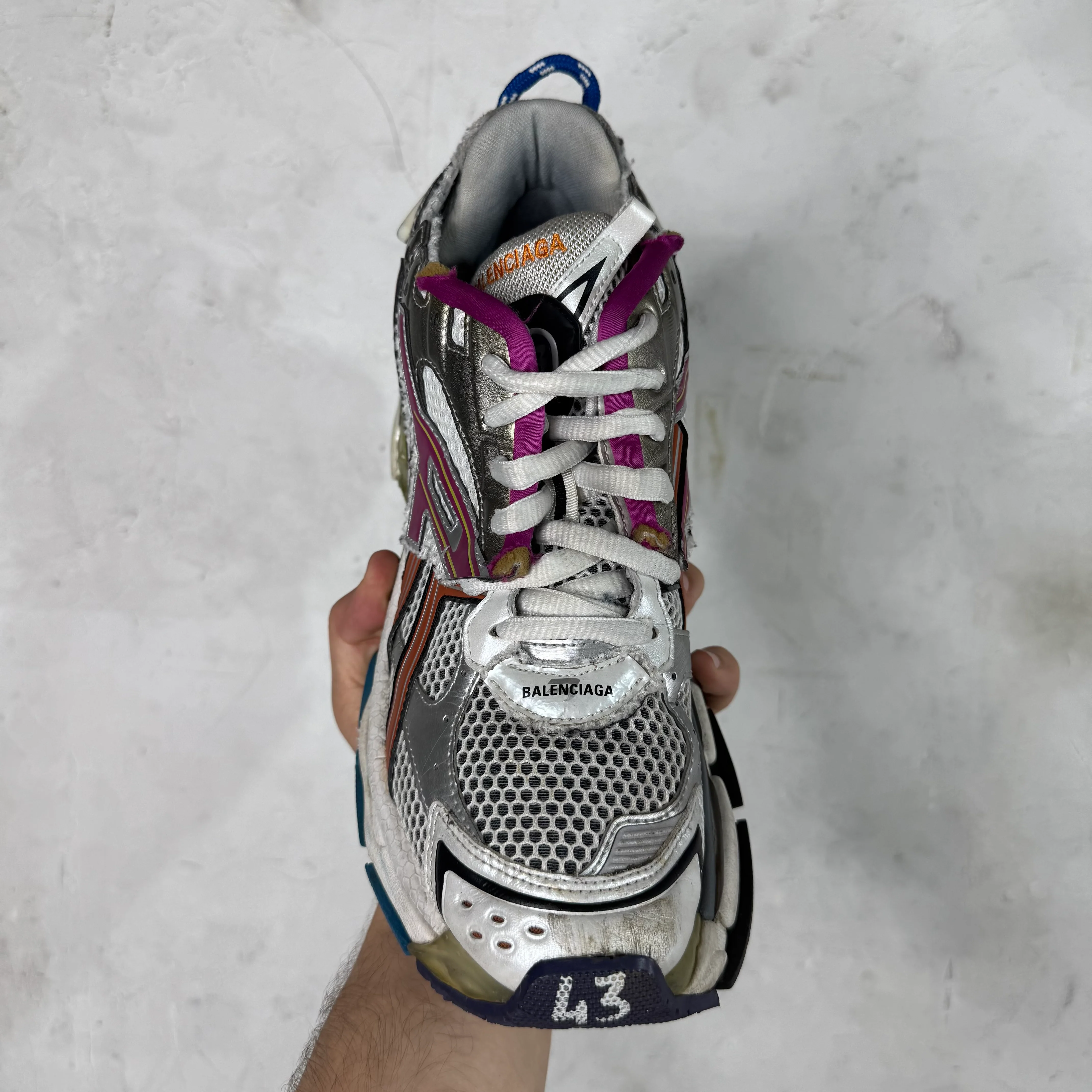Balenciaga Multicolor Runners - Image 3