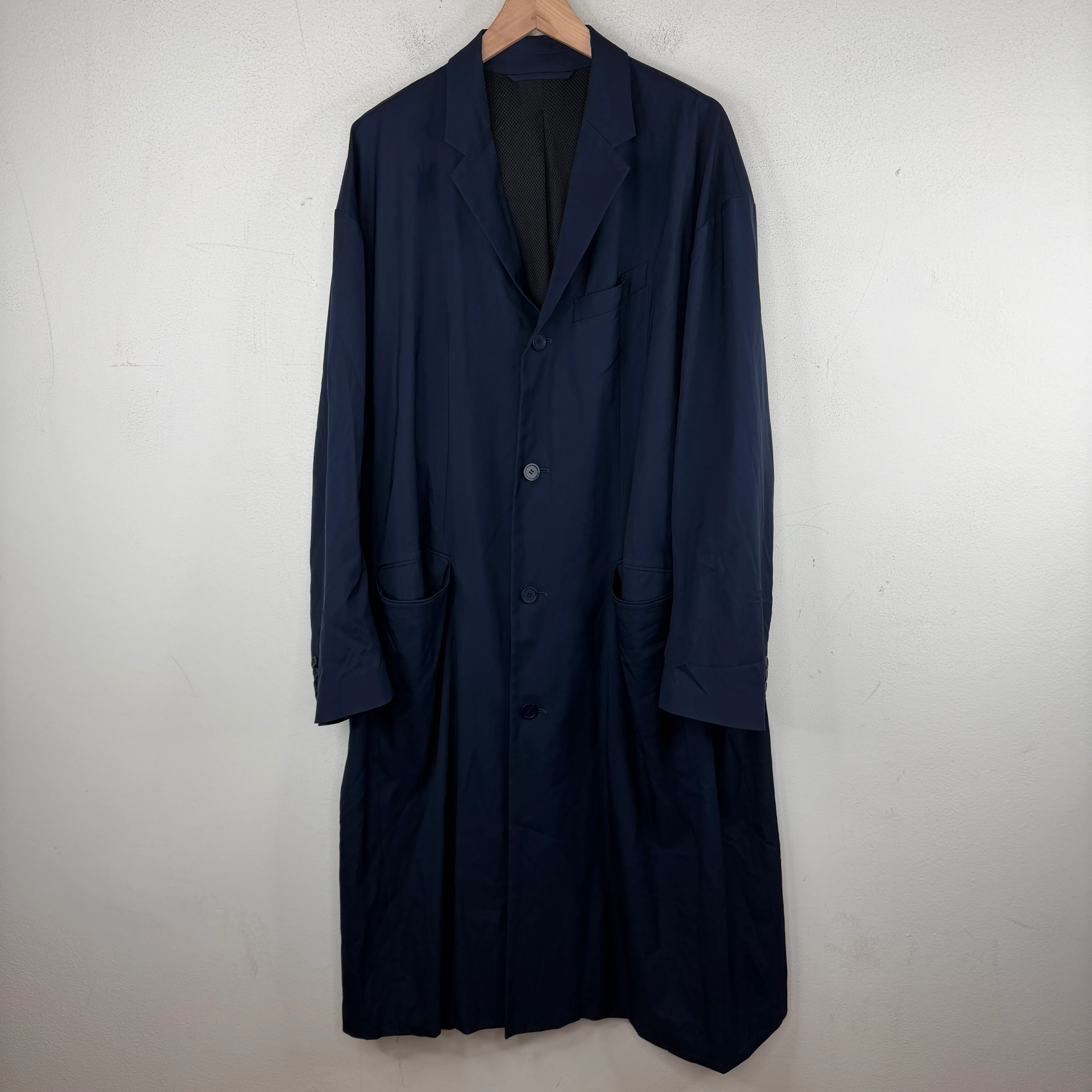 Balenciaga Nylon Trench Jacket