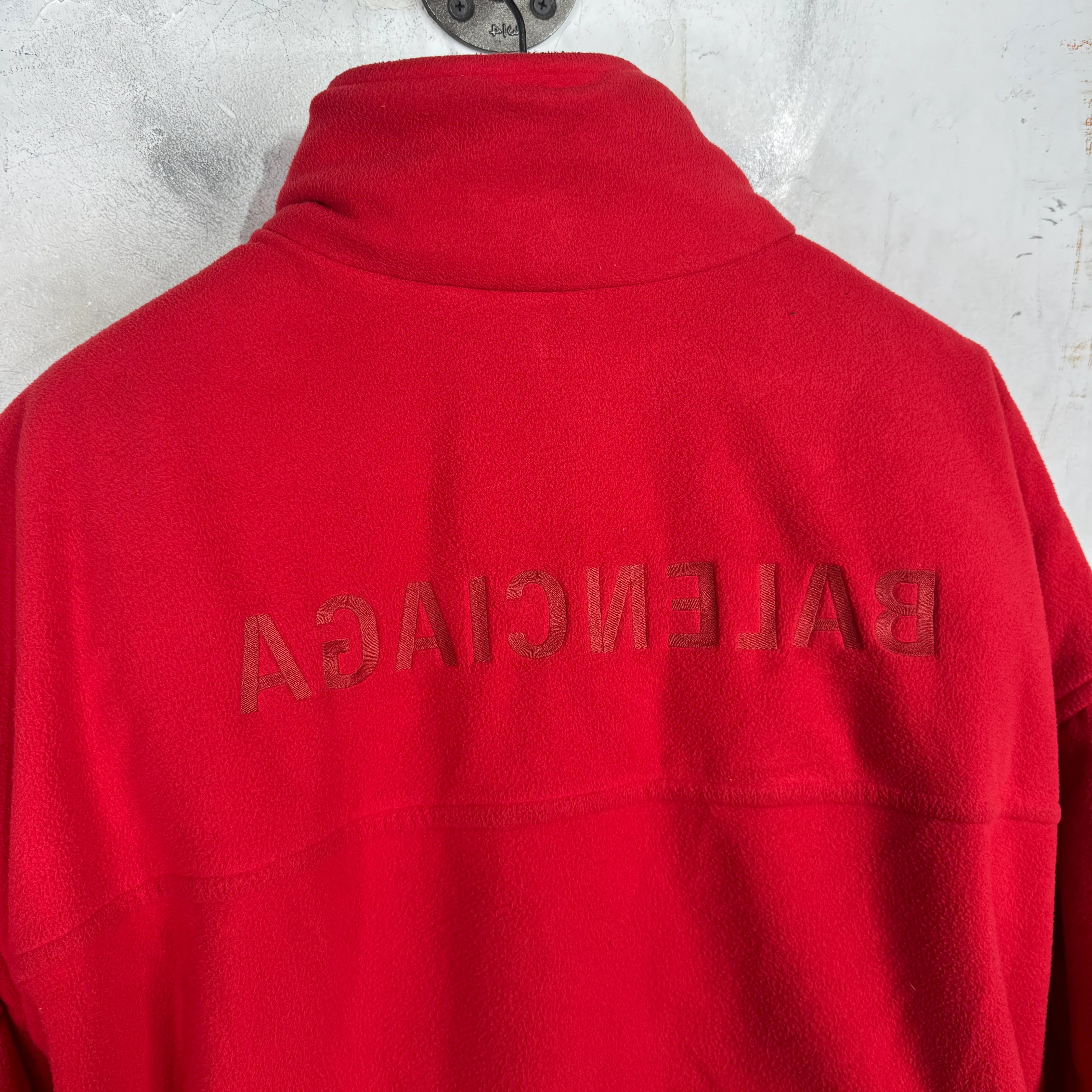 Balenciaga Reversible Puffer Fleece Jacket - Image 9