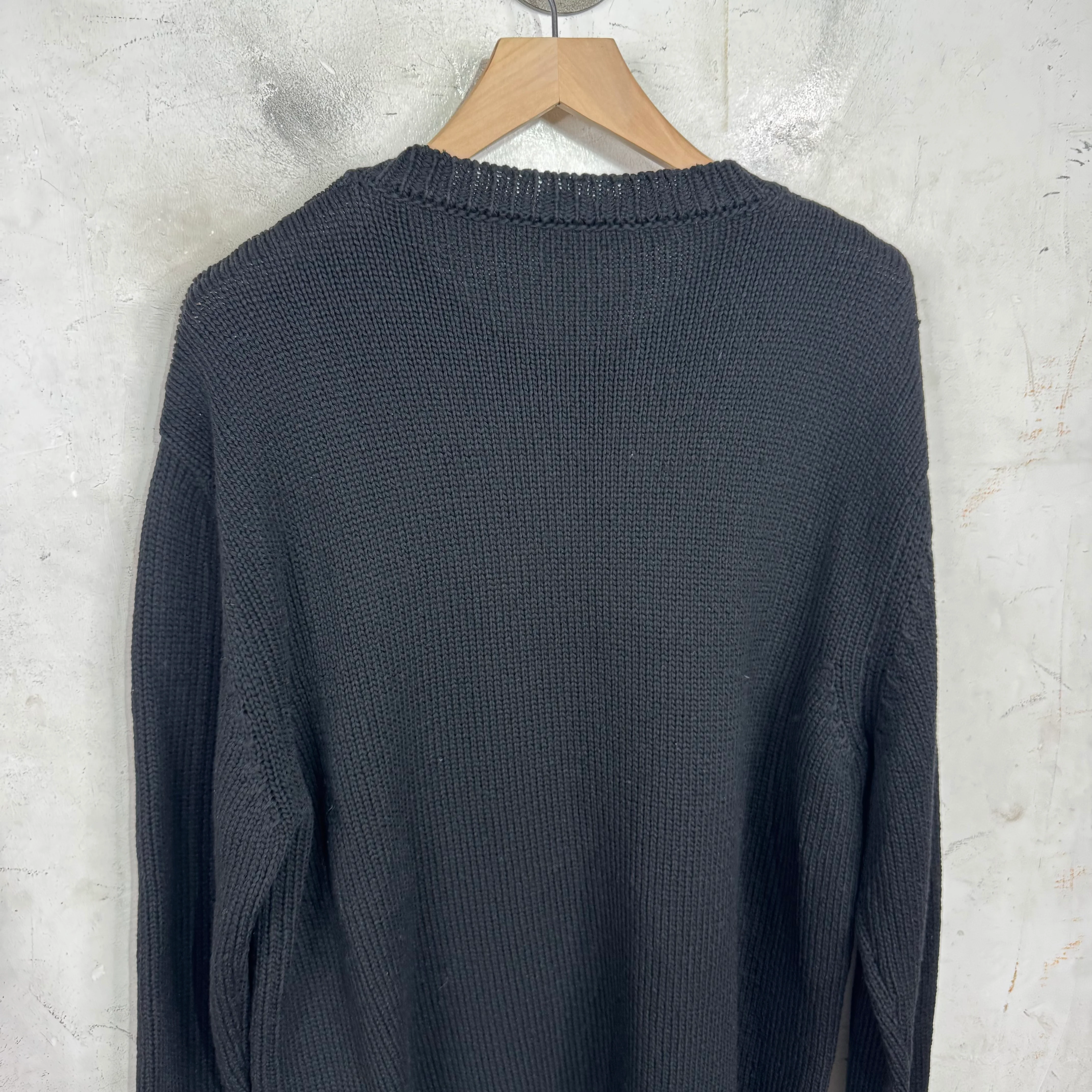 Balmain Logo Knit Sweater Black - Image 9
