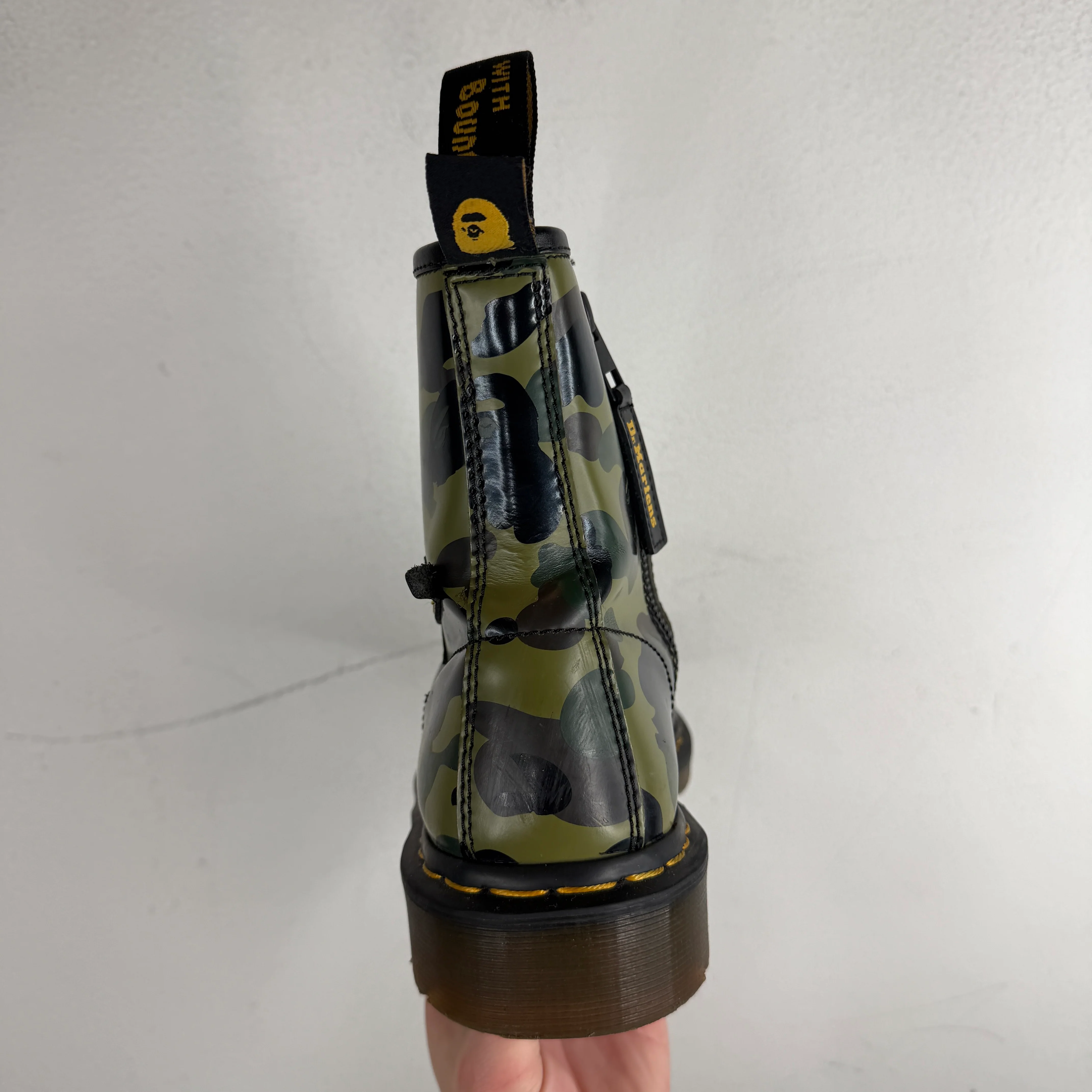 Bape Doc Marten 1460 Zip Boots - Image 8